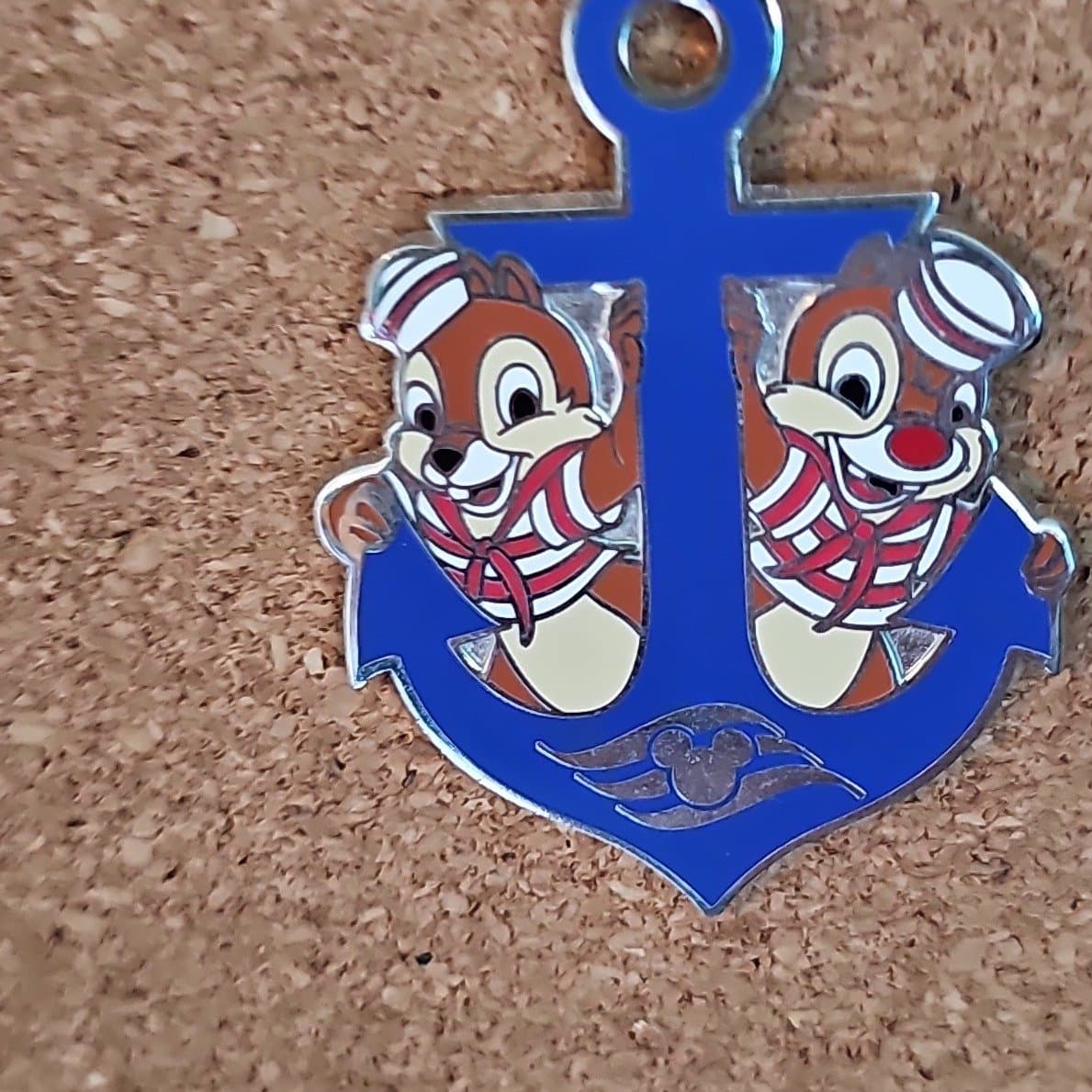 Disney Cruise Line Character Anchor Booster Set - Sailors Chip & Dale Pin