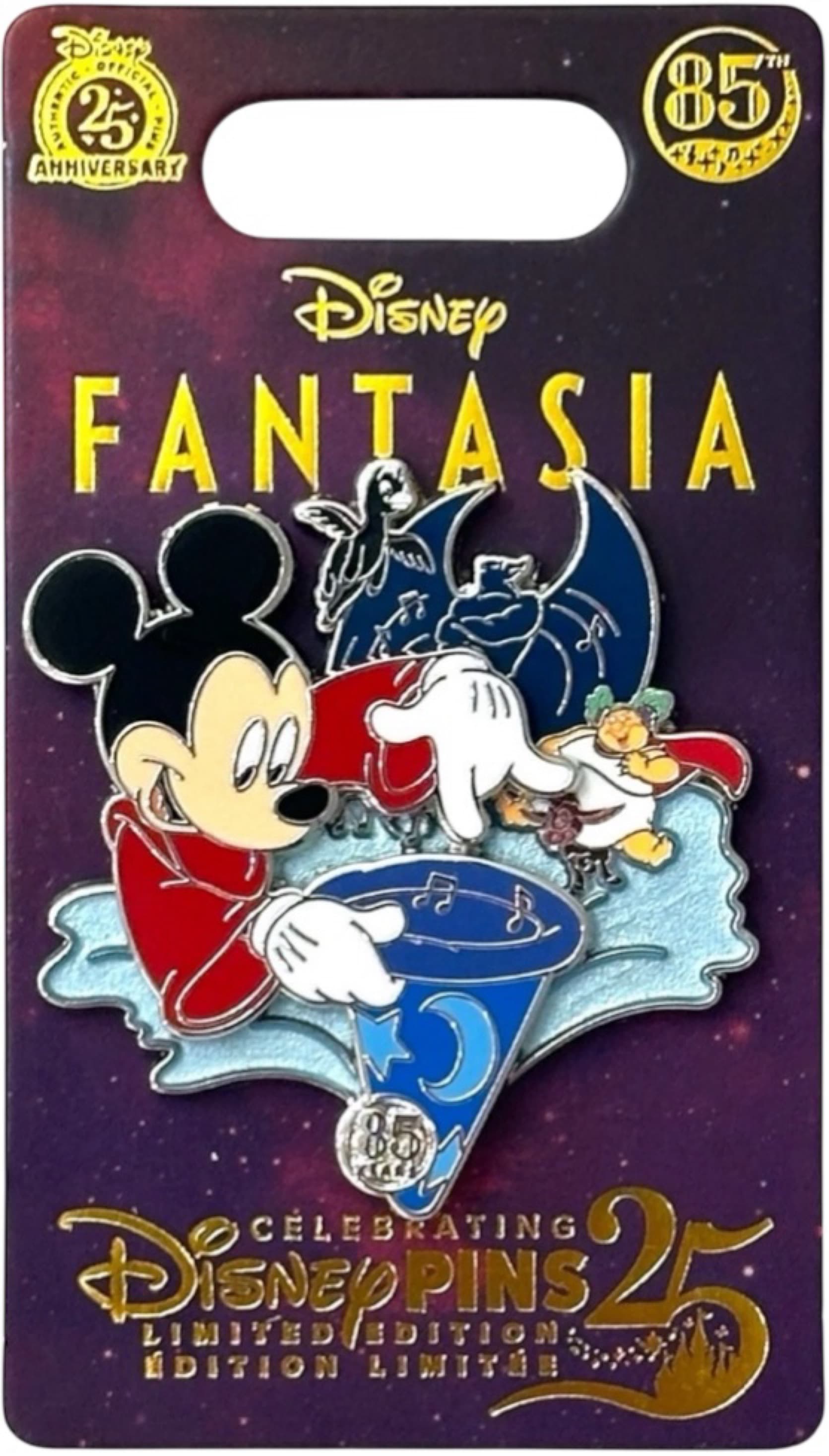 Sorcerer Mickey with Chernabog front