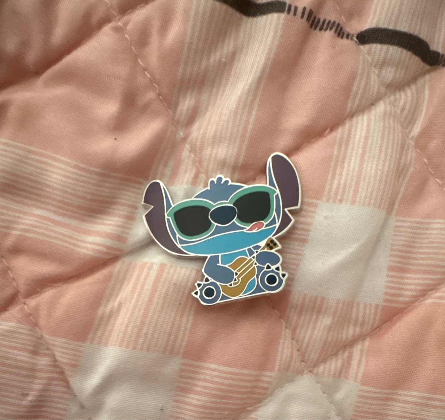 Stitch with Ukulele and Sunglasses front