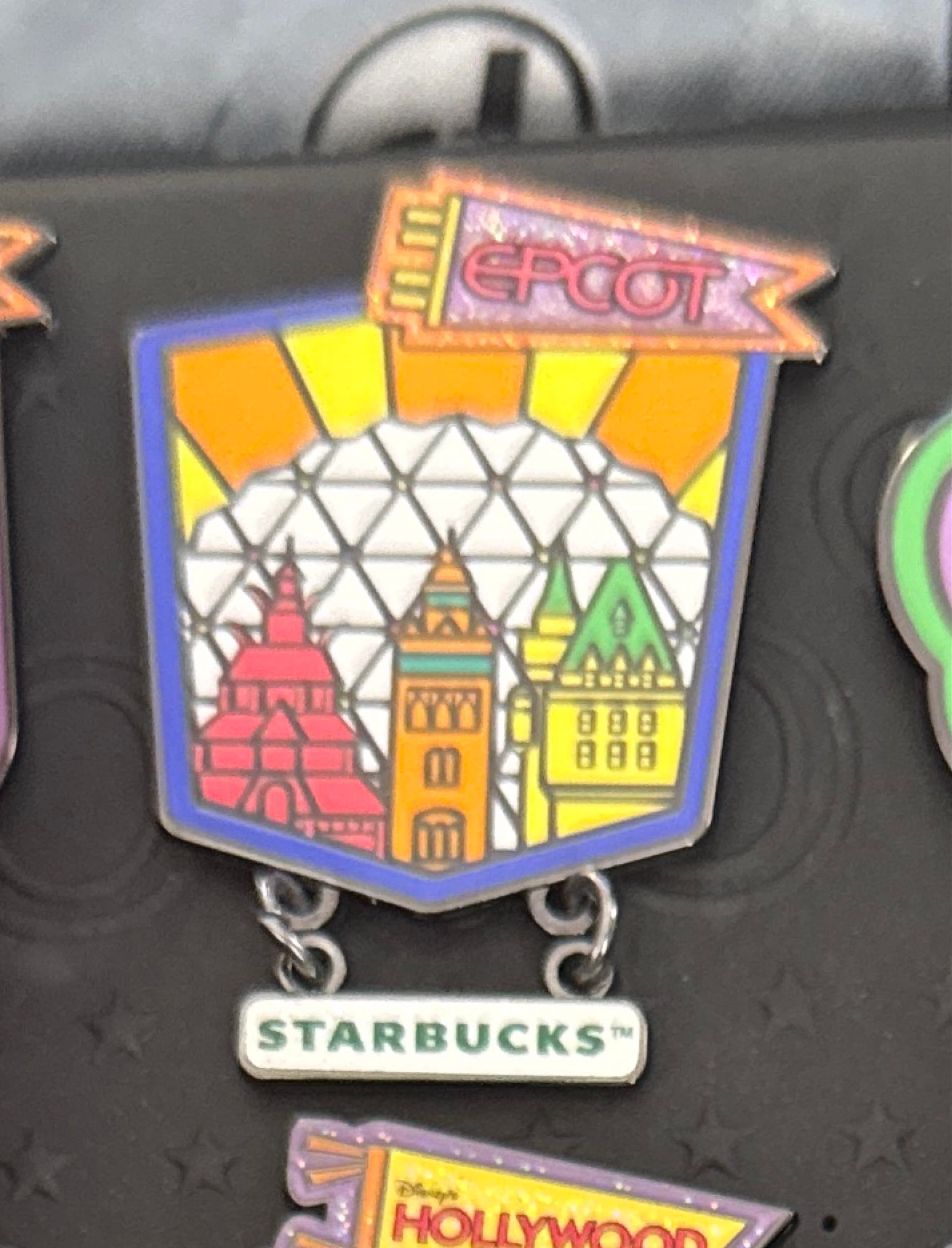 World Showcase Buildings - EPCOT - Starbucks Tumbler Series front