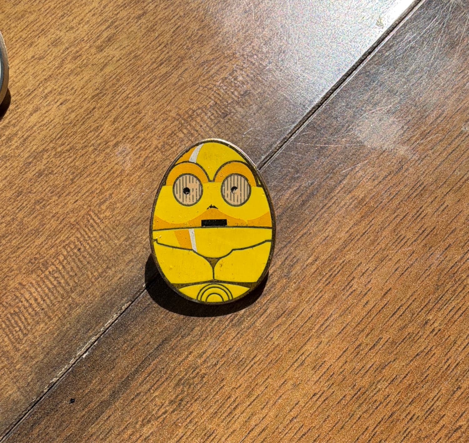 Star Wars Easter Egg Booster Pin Set - C-3PO Pin front