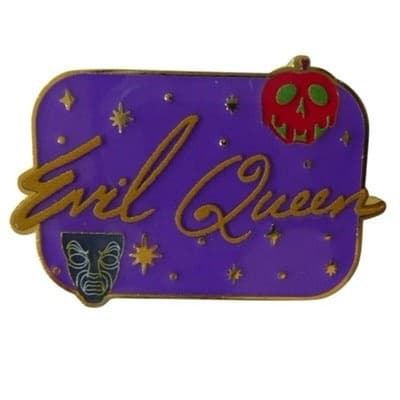 Loungefly Disney Villains Signature Pin