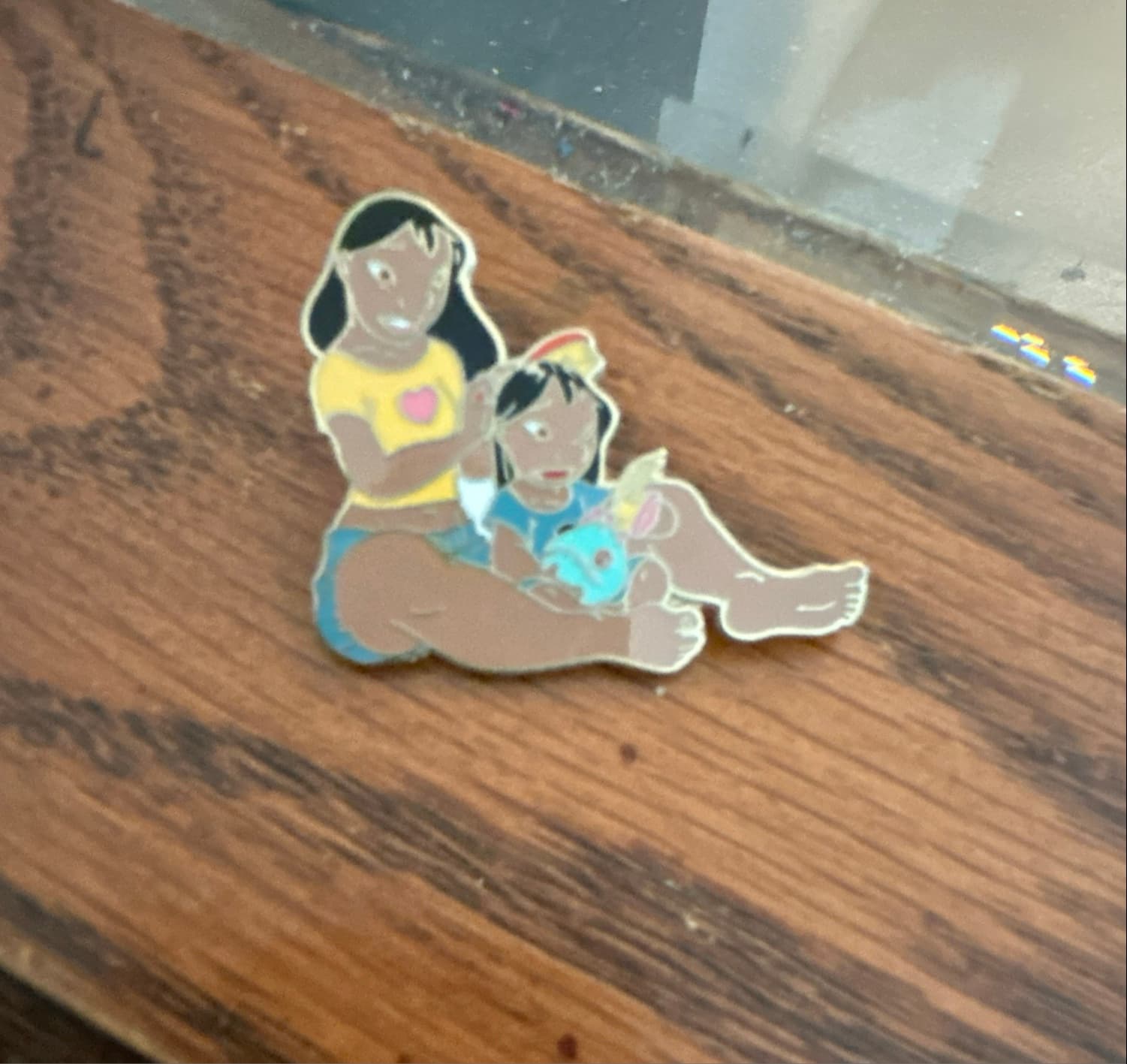 Nani Brushing Lilo's Hair front