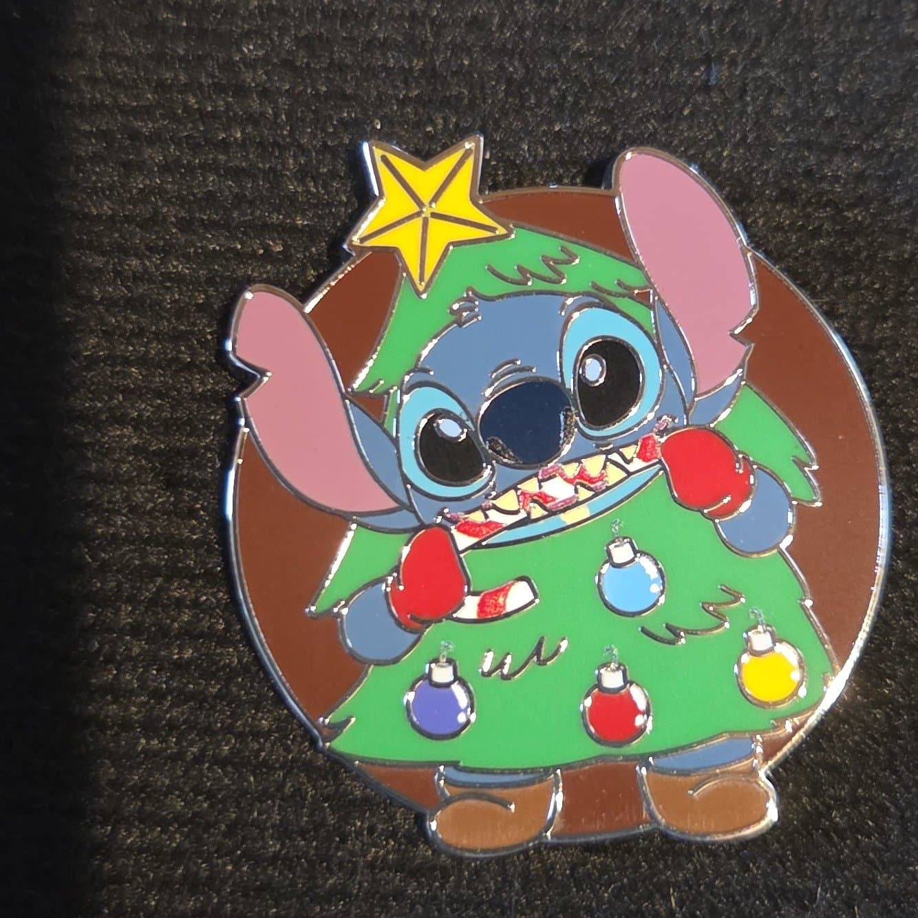 Stitch Christmas Tree front