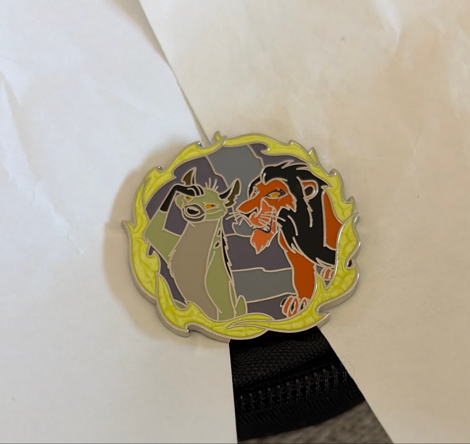 Scar & Ed (hyena) front