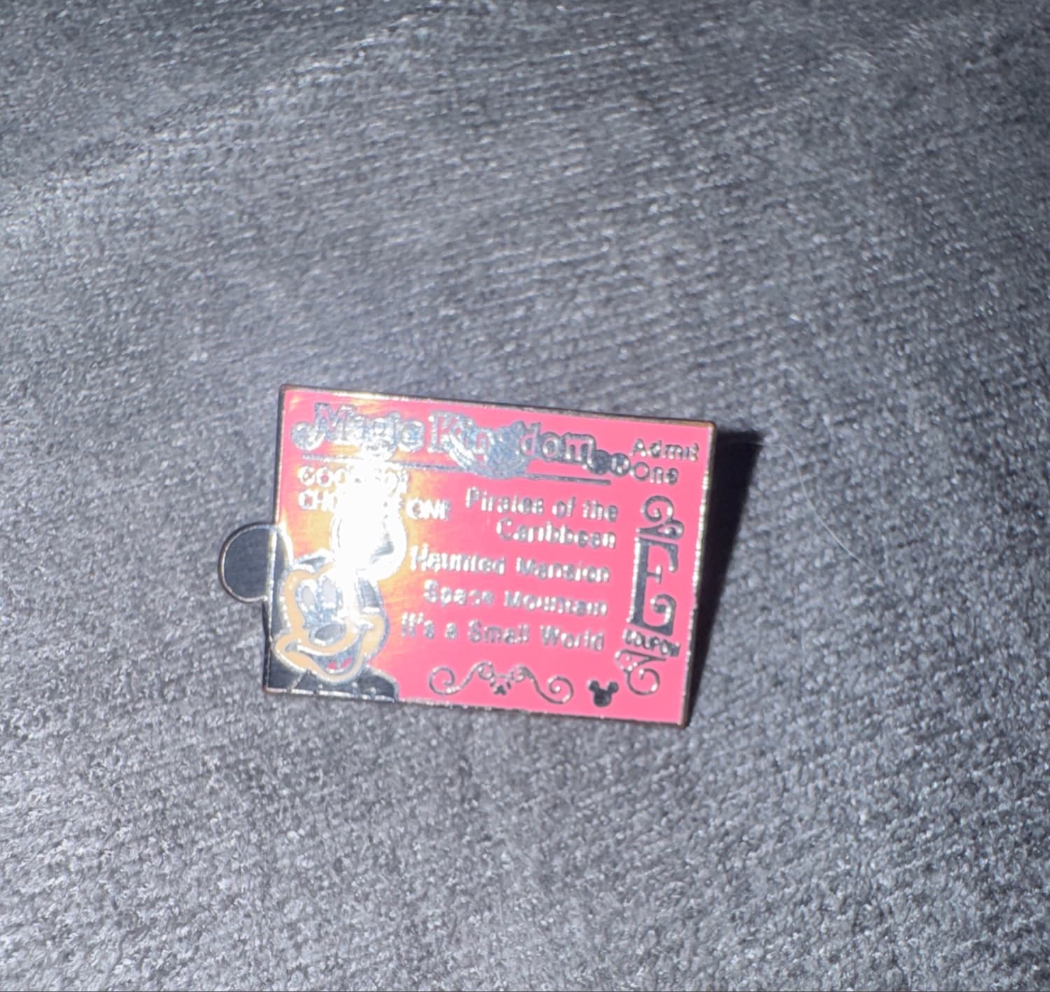 WDW Hidden Mickey Series 2007: Magic Kingdom Tickets