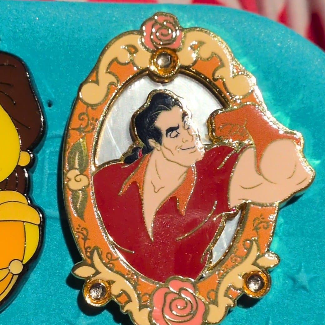 Beauty and the Beast Mirror Character Portraits Blind Box Pin Set