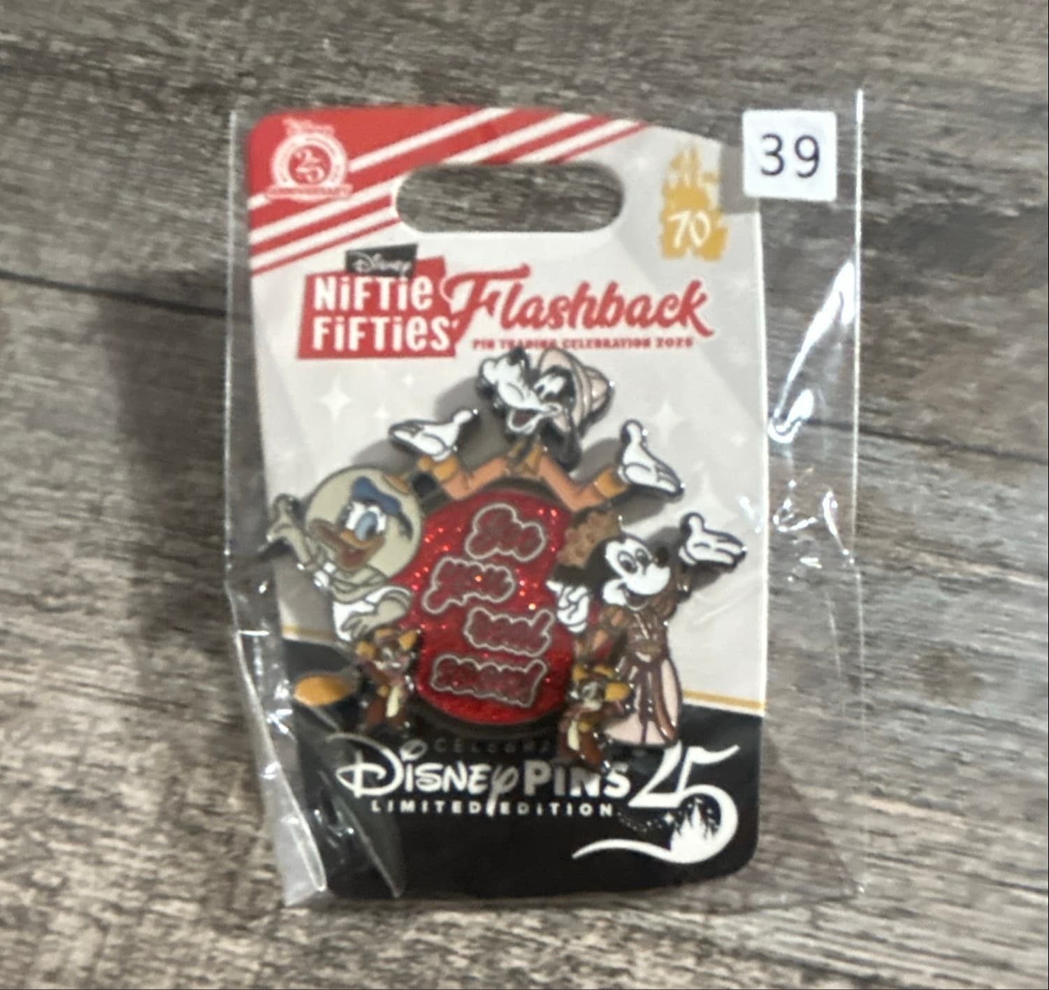 Mickey, Donald, Goofy - See You Real Soon! - NifTie Fifties Flashback