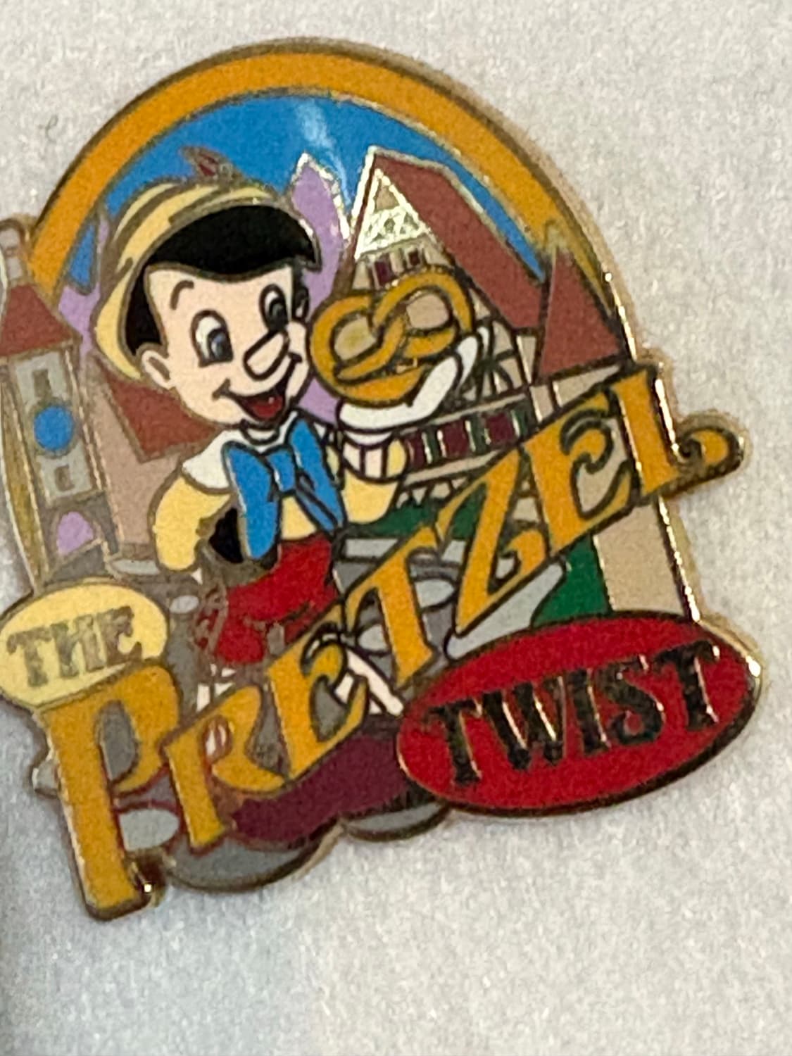 Walt Disney Pinocchio The Pretzel Twist Germany Adventures By Disney Pin