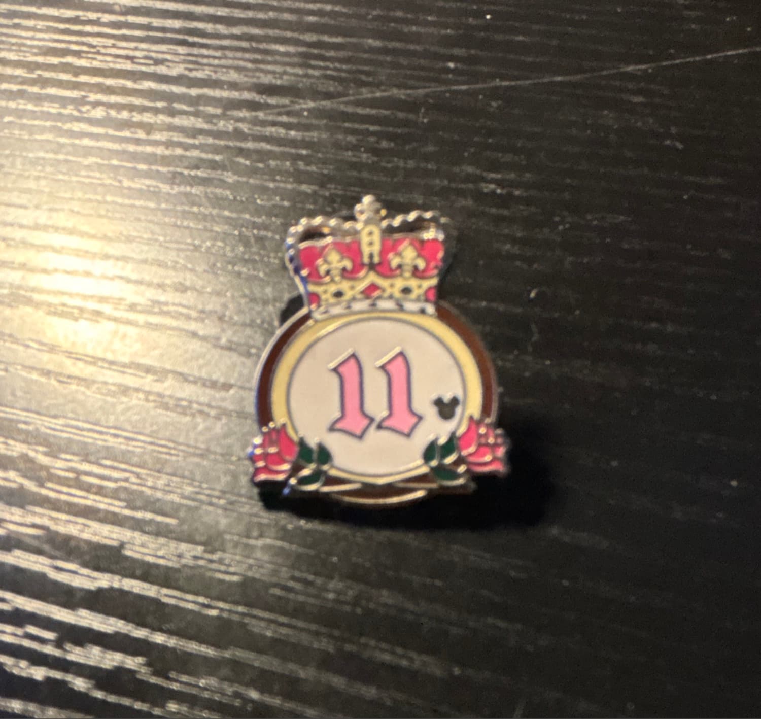 Rose and Crown Pub Logo with Number 11 - 2011 Hidden Mickey front