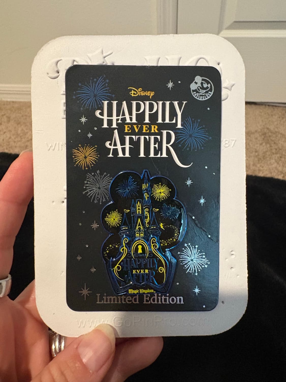 Walt Disney World Annual Passholder Pin - Happily Ever After Fireworks Show