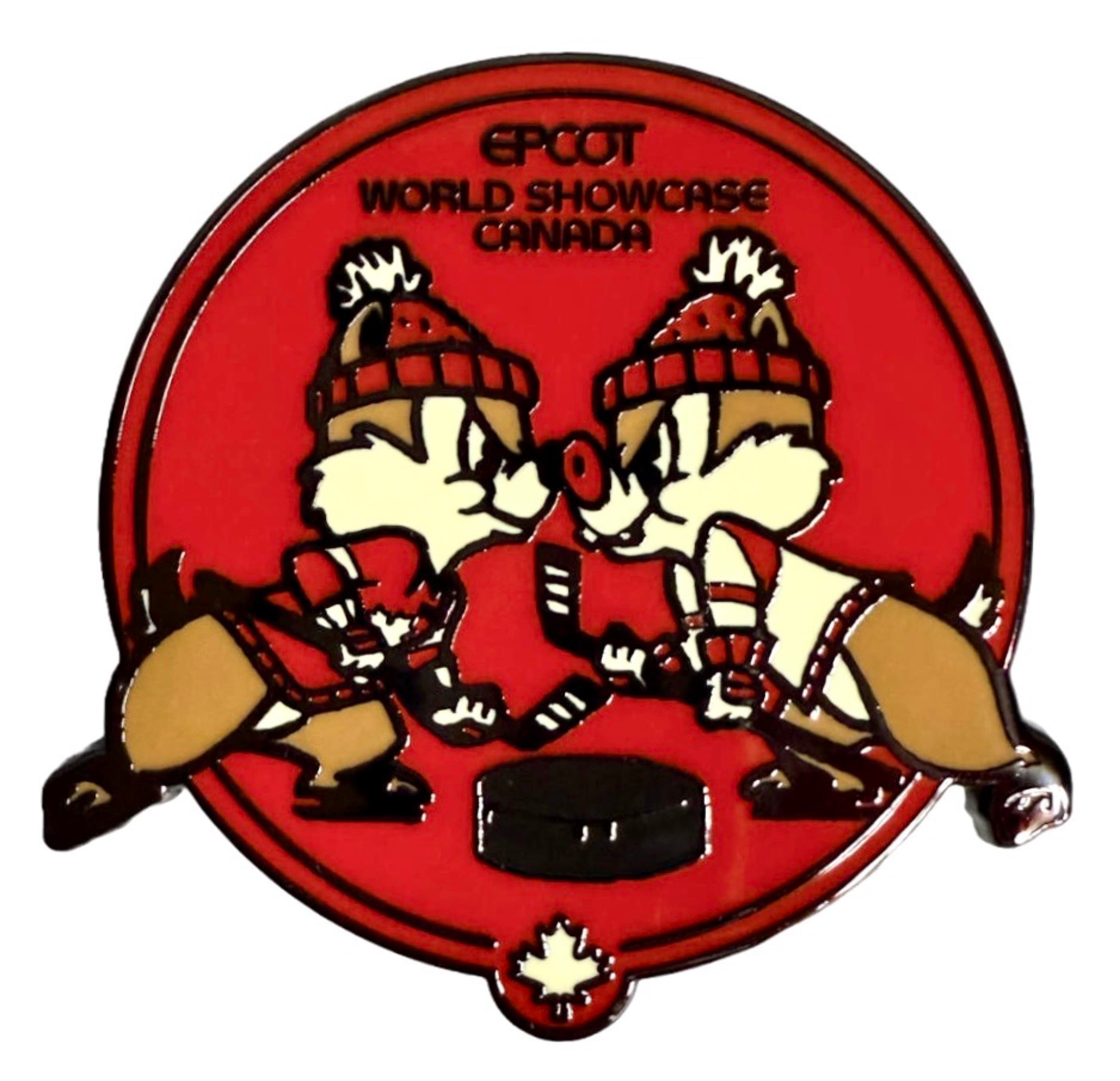 Chip and Dale Playing Hockey front