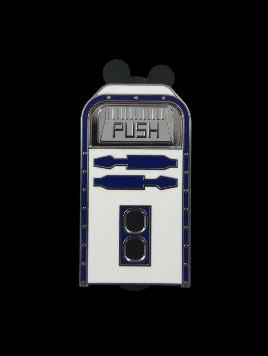R2-D2 - Disney Character Trash Bins Mystery Pin Set