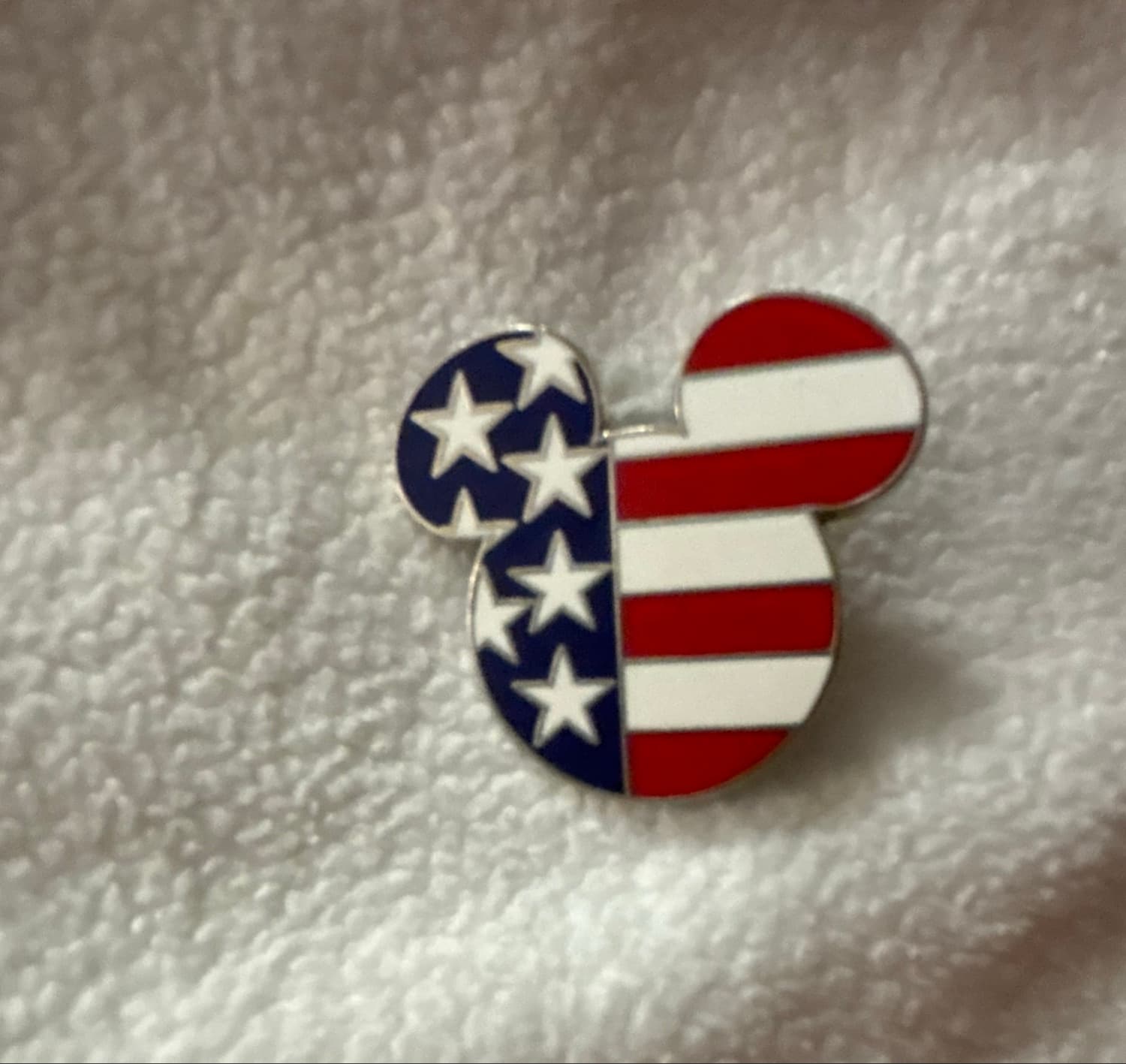 Mickey Mouse American Flag Icon front
