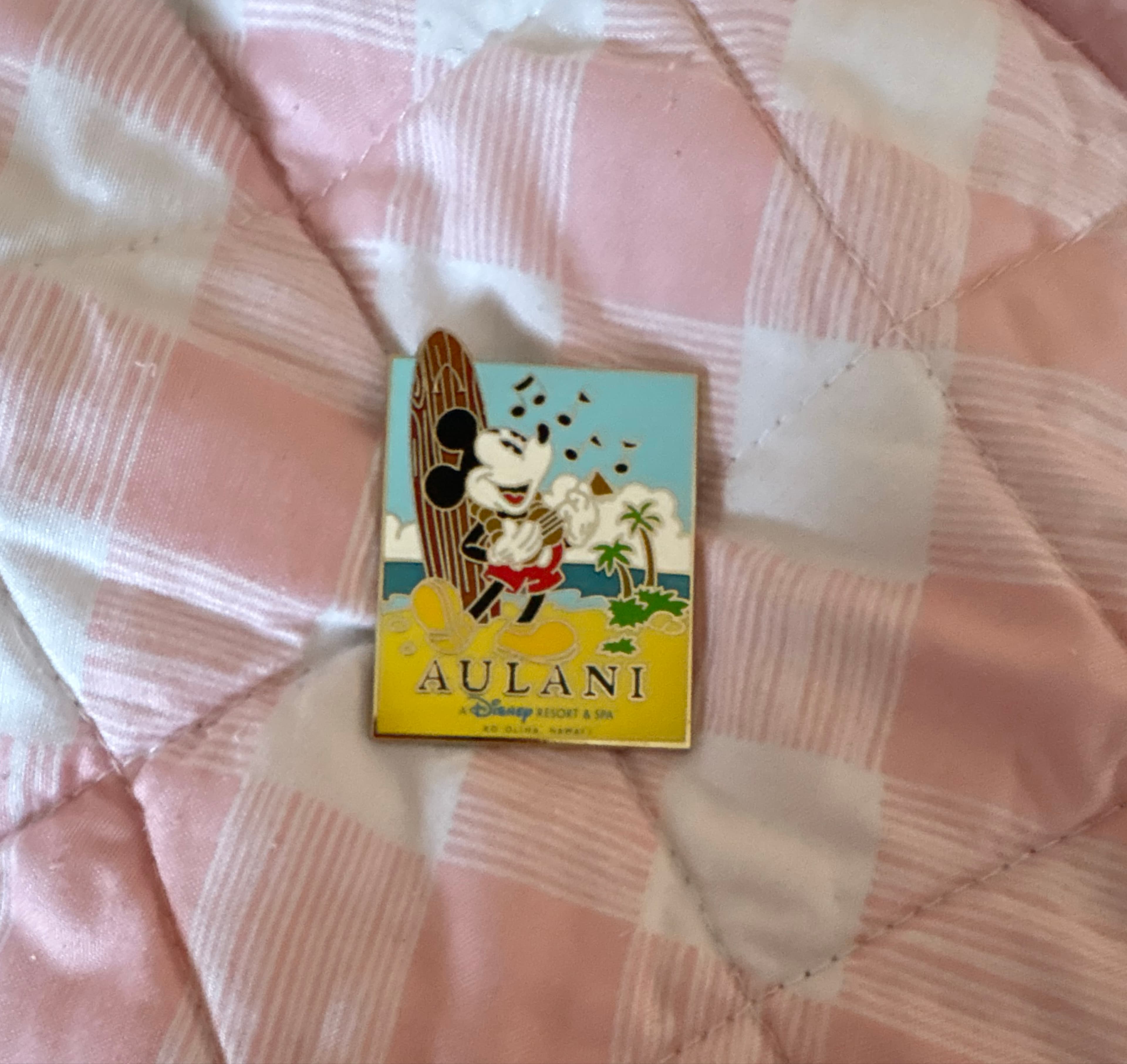 Mickey Mouse with Ukulele and Surf Board - Aulani Resort & Spa front