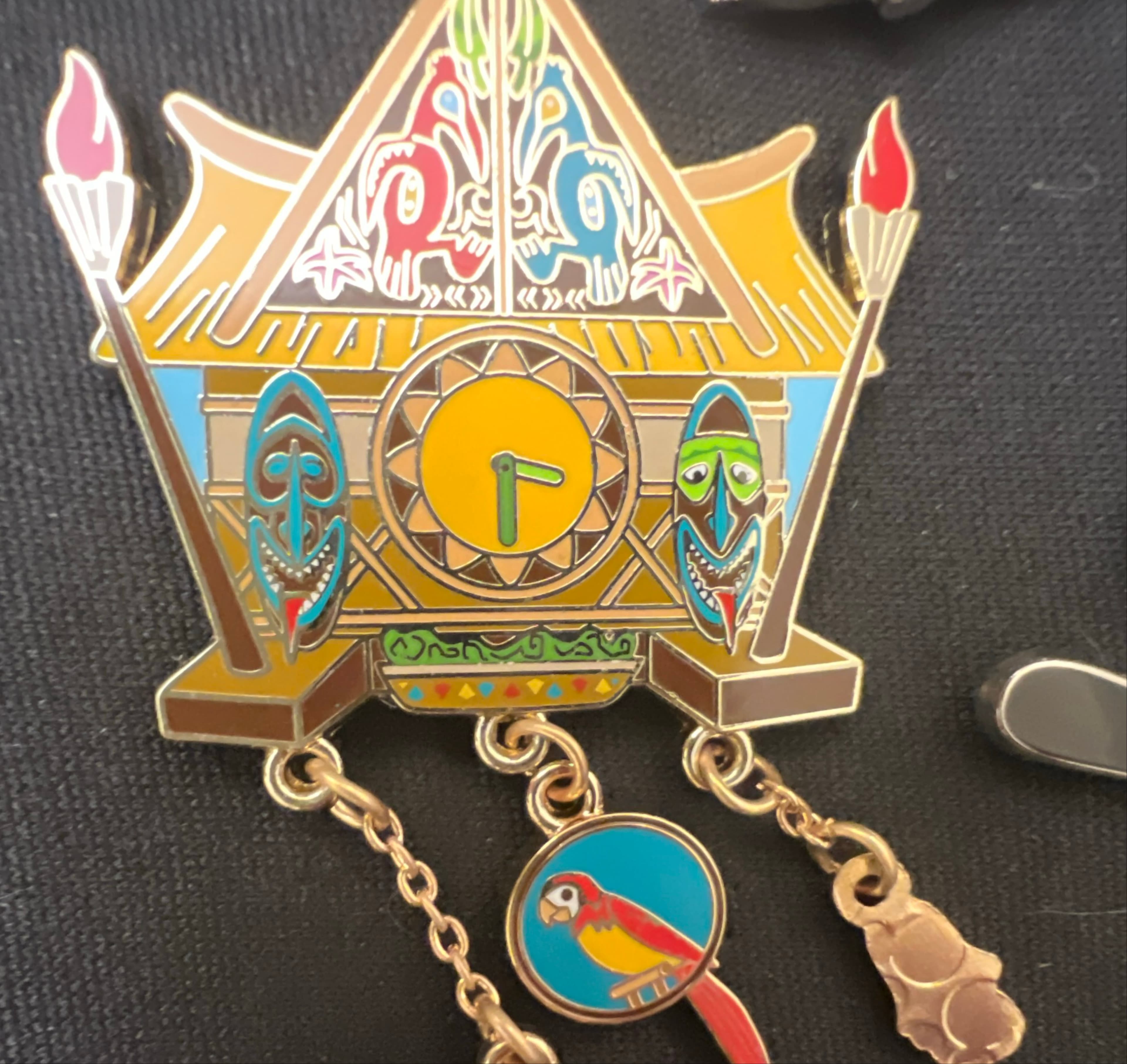 Enchanted Tiki Room - Cuckoo for Disney Pins front
