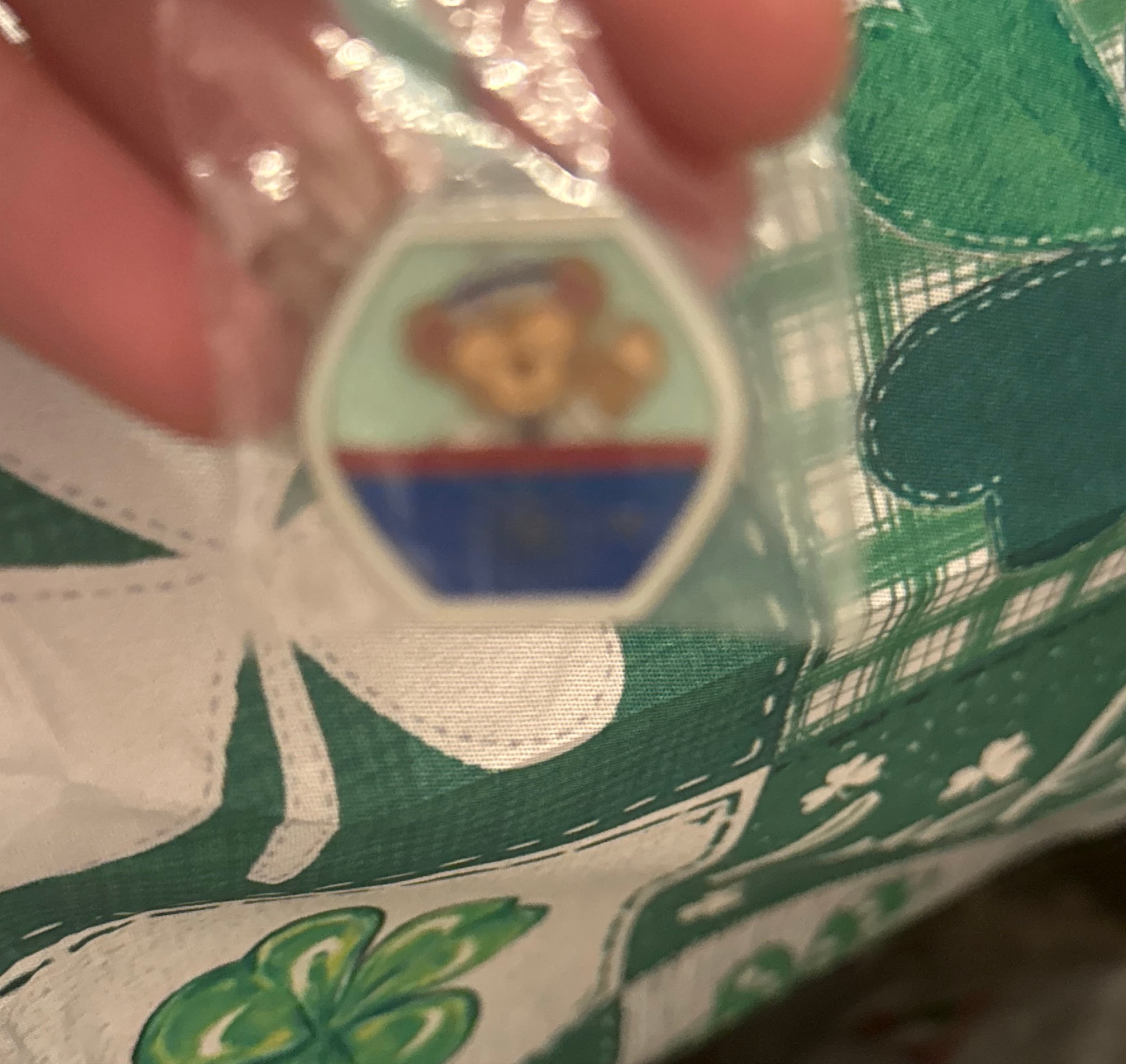 Duffy the Disney Bear in Sailor Hat - Hidden Mickey front