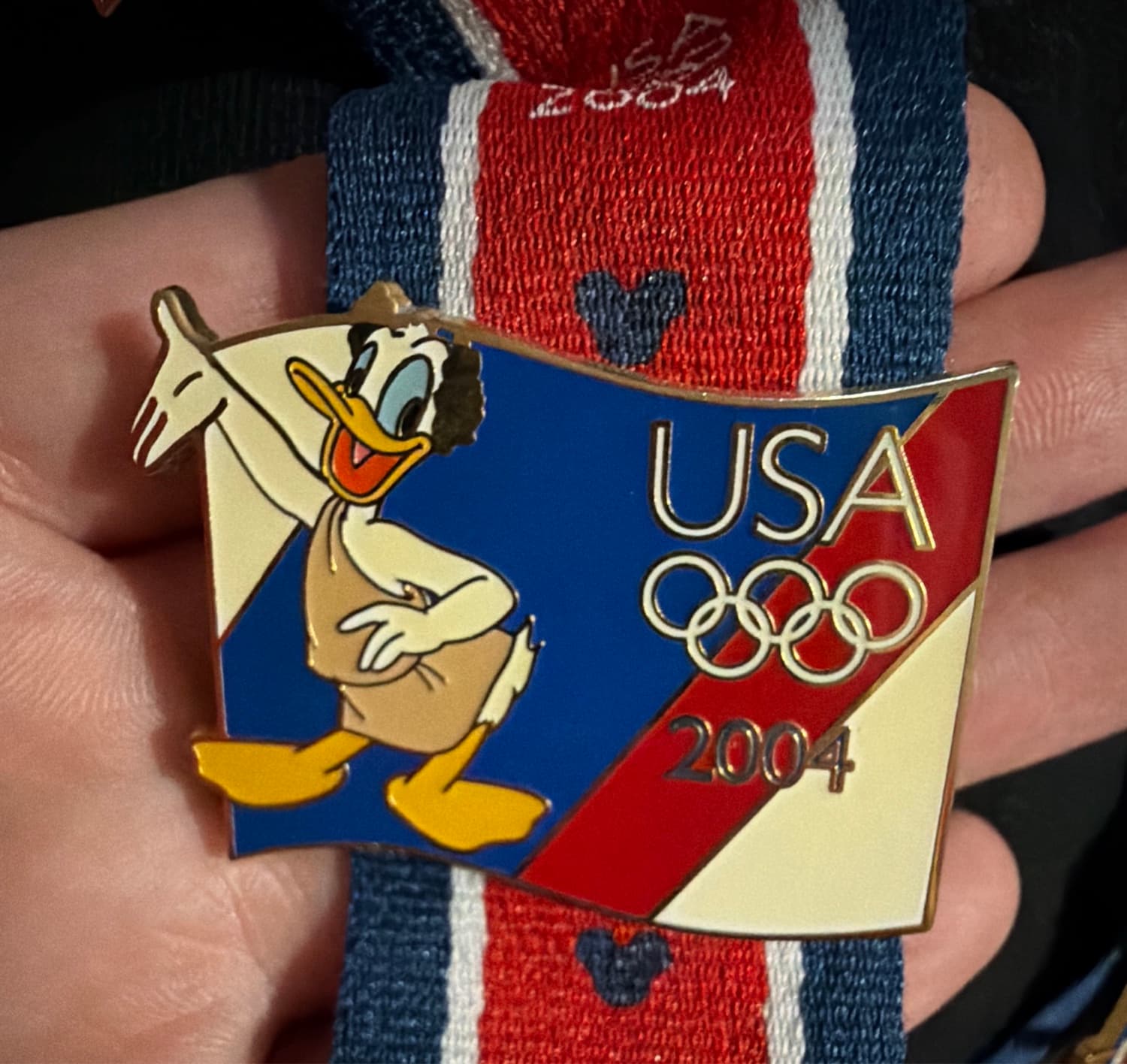 Olympics 2004 - USA Olympic Logo Disney pin series
