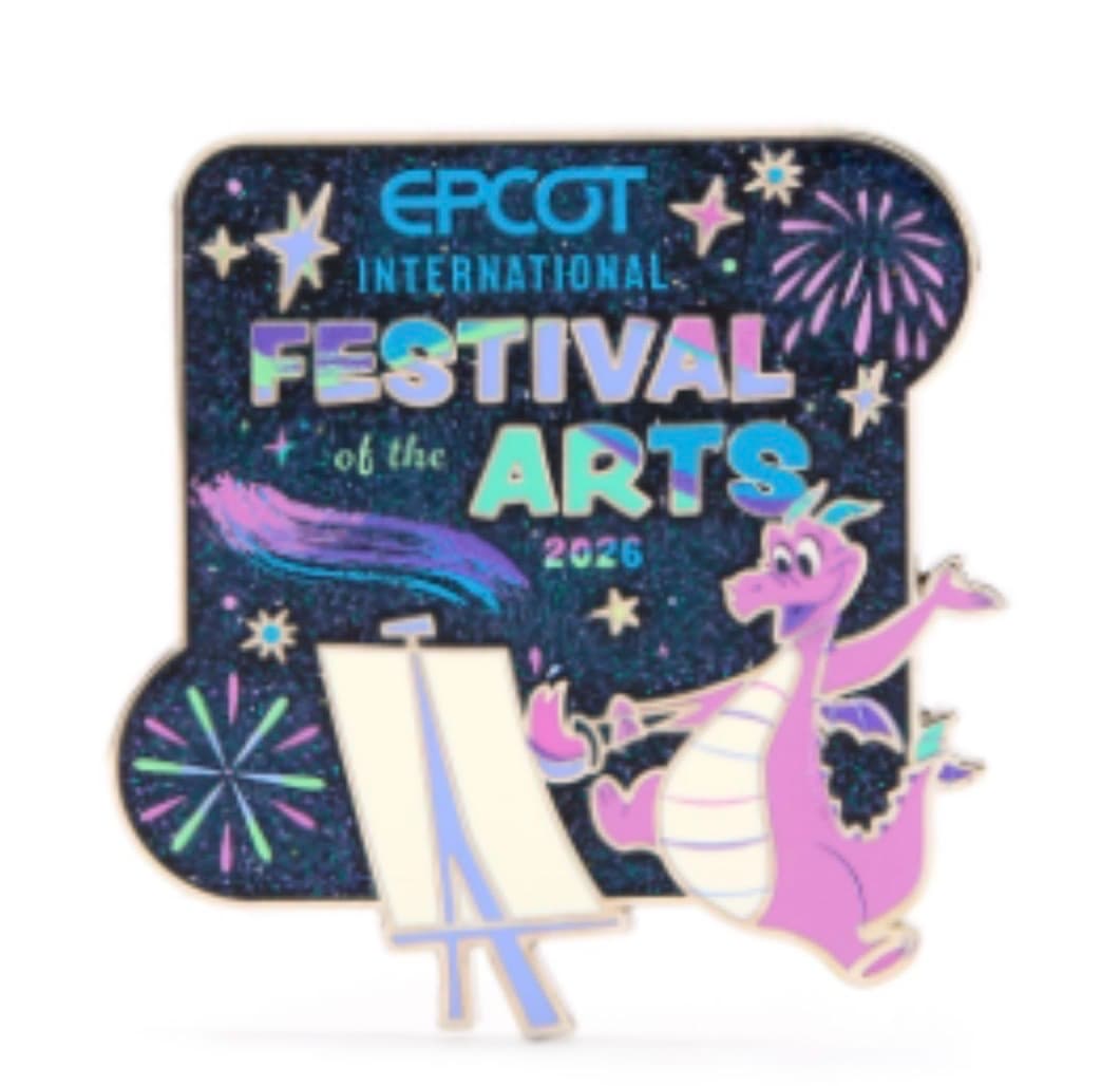 Figment Logo Epcot International Festival of the Arts front