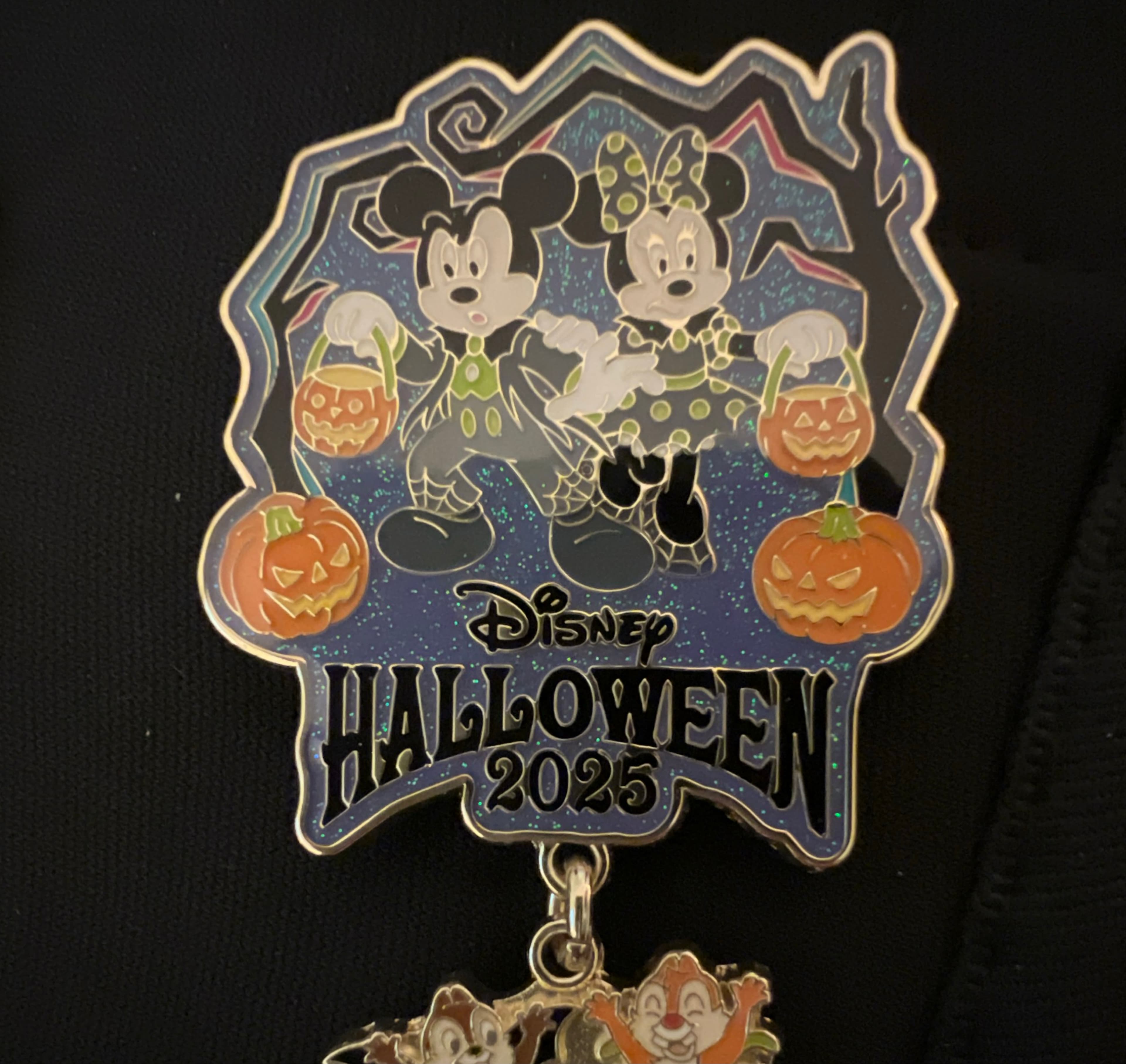 Mickey & Minnie with Chip and Dale Dangle front