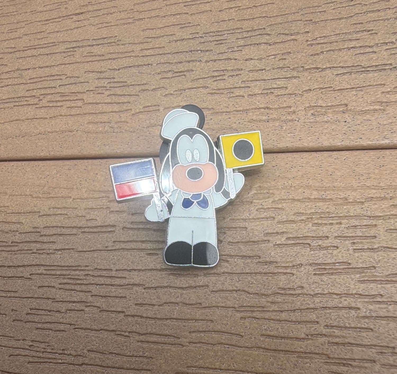 Sailor Goofy with Semaphore Flags front