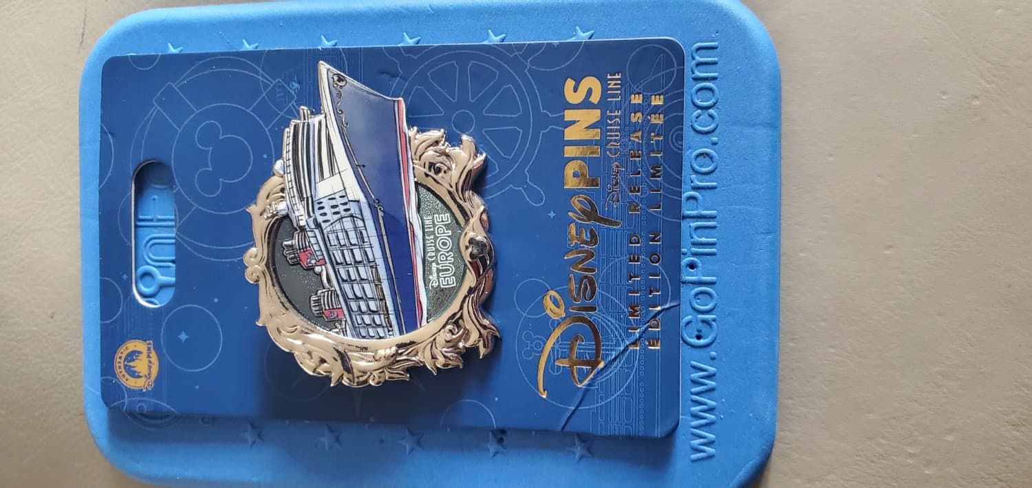 Disney Cruise Line Europe Ship Pin