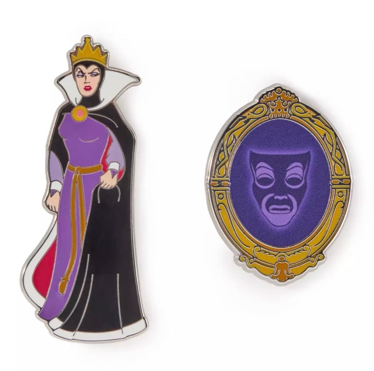Evil Queen & The Magic Mirror Build A Pin