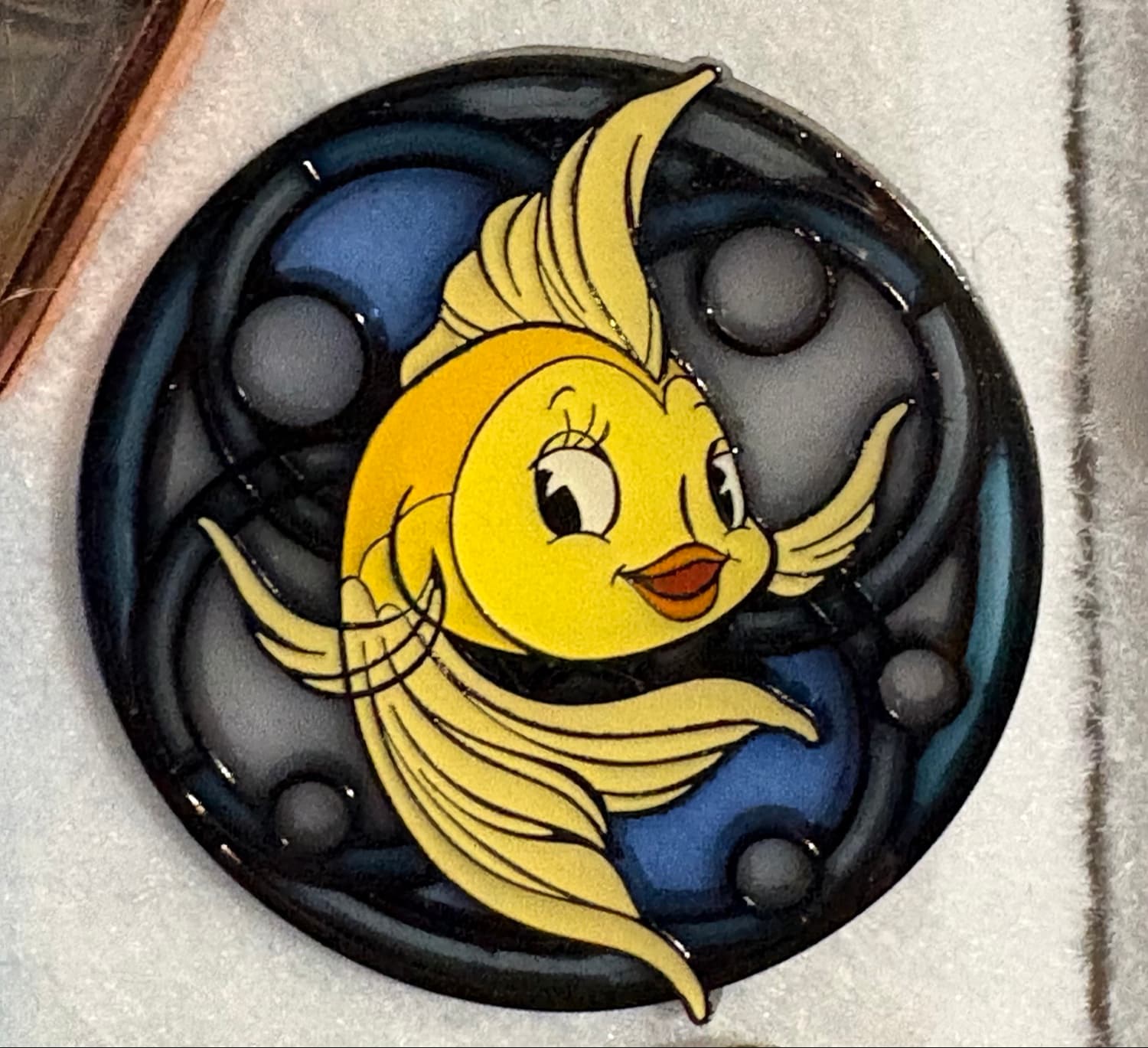 Cleo - Loungefly Disney Animals Stained Glass Blind Box Enamel Pin