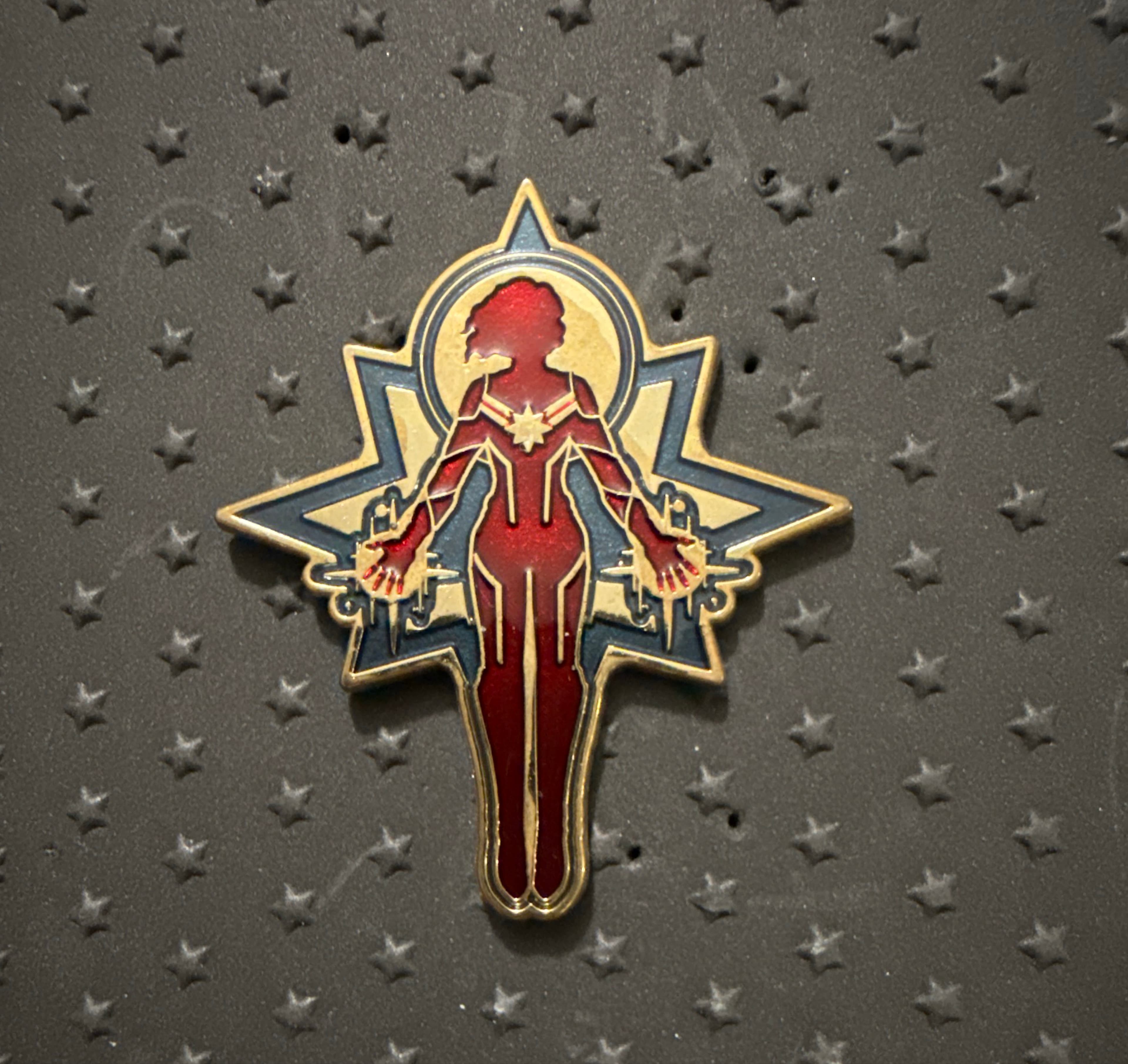 Captain Marvel Enamel Pin by Matt Taylor