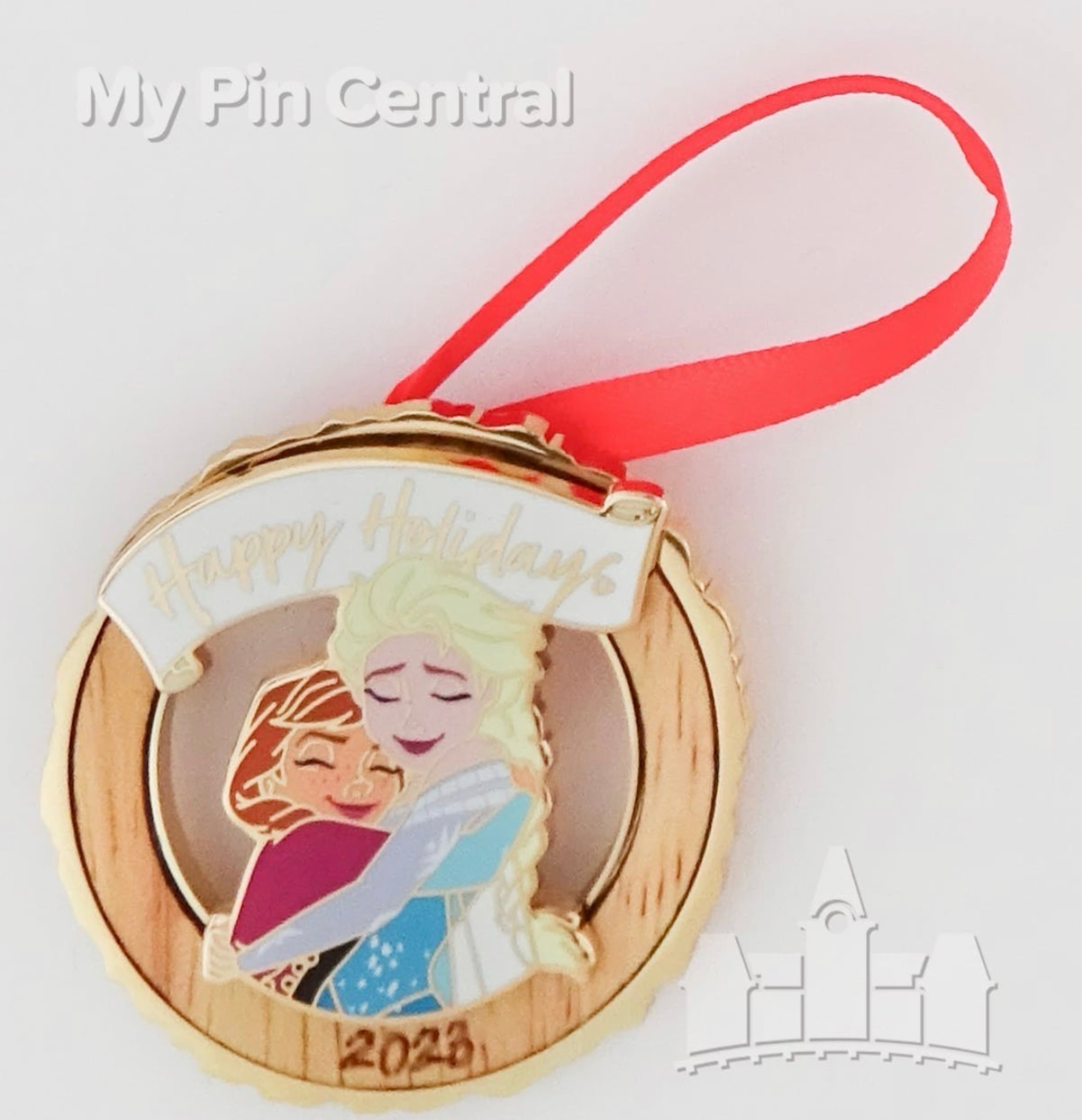 Happy Holidays Ornament Pin Series