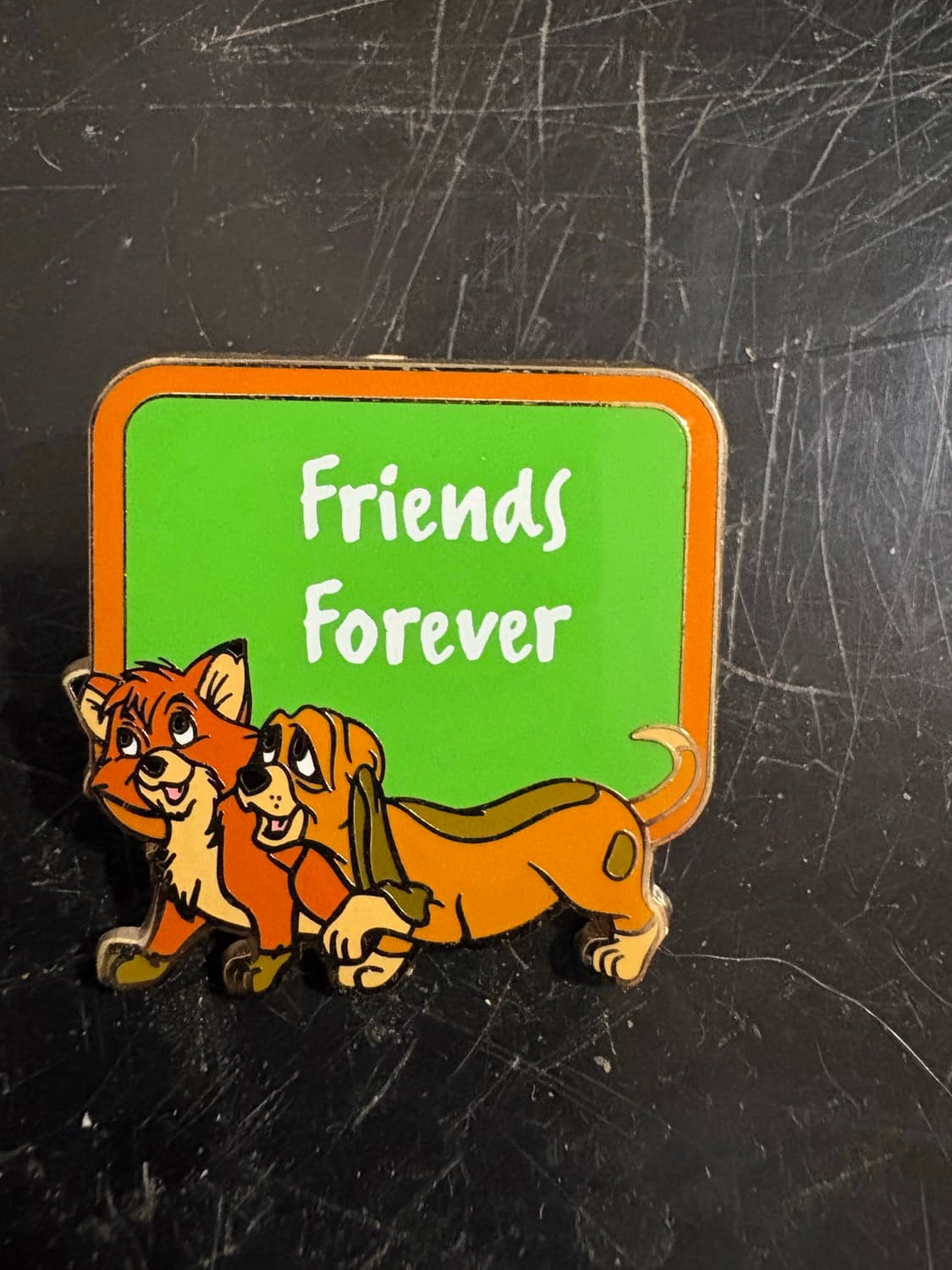 The Fox and the Hound - Tod and Copper - BFFs Mystery Pin Collection - Best Friends Forever front