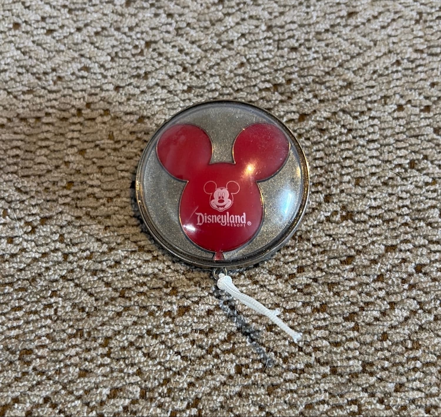 Disneyland - Red Balloon with String
