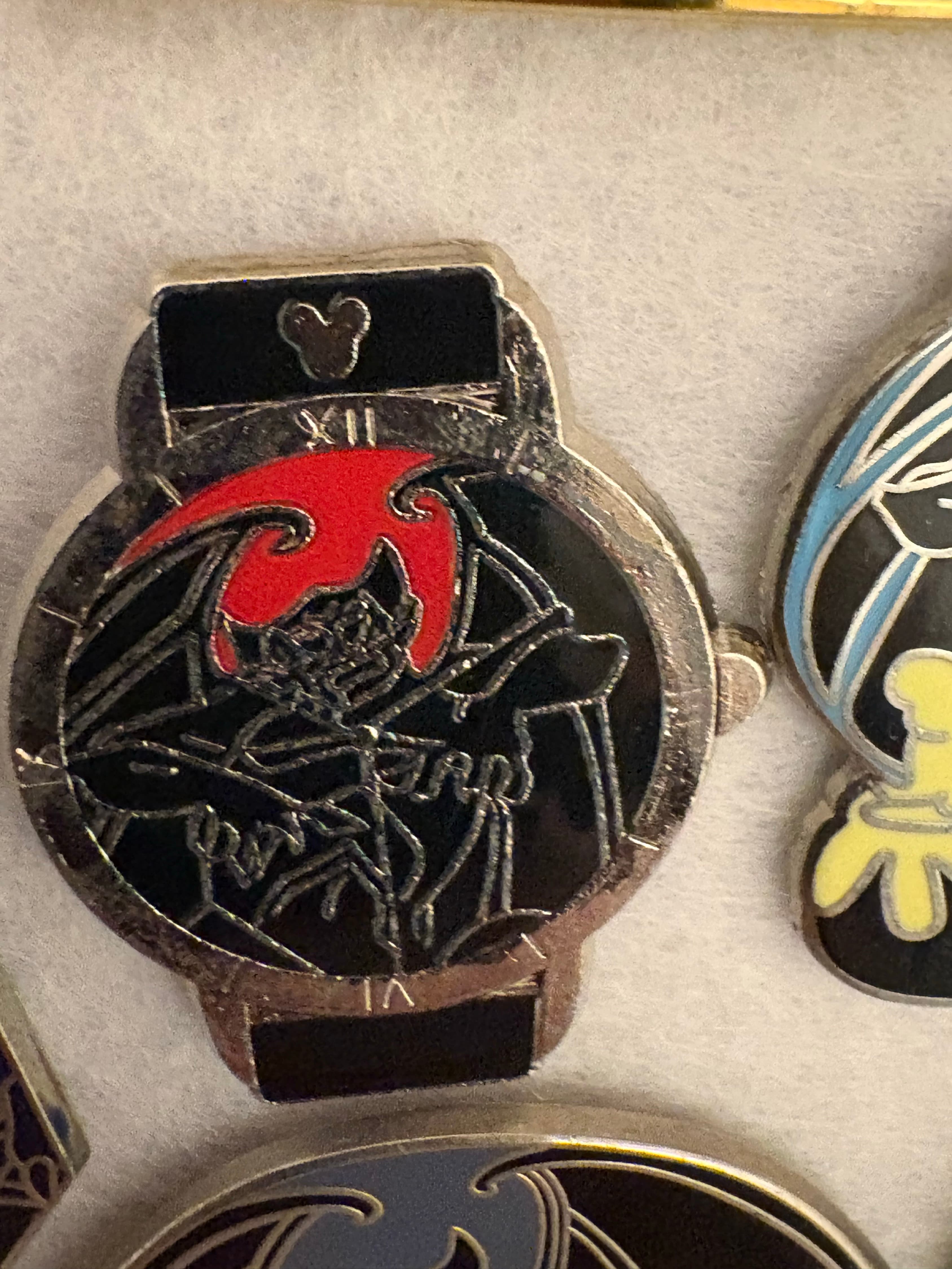 Chernabog - 2019 Hidden Mickey - Disney Watches - Disneyland Resort front