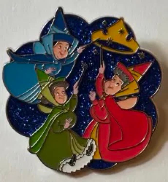 Sleeping Beauty — Three Good Fairies with Crown front