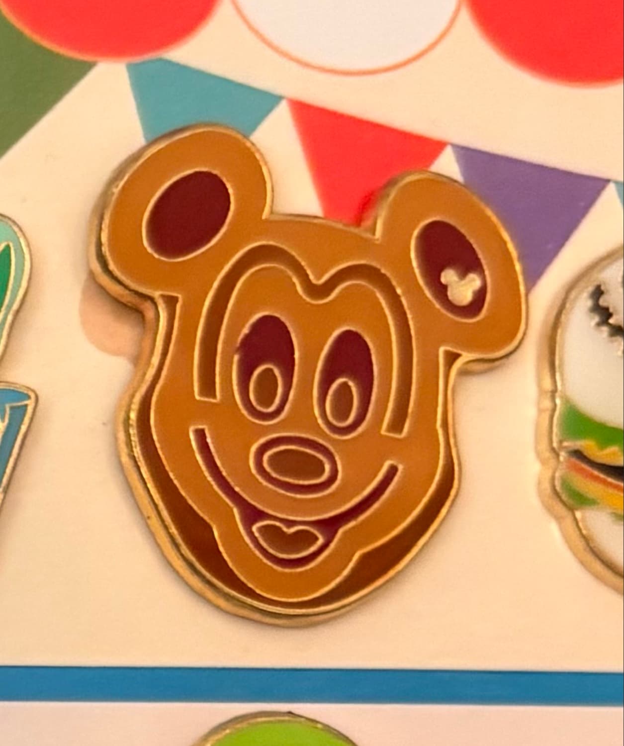 Gold Mickey Waffle front