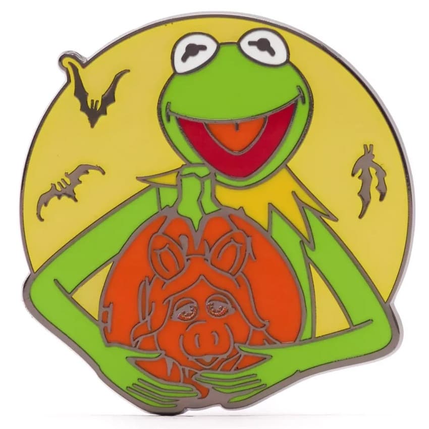 Kermit the Frog with Miss Piggy Pumpkin