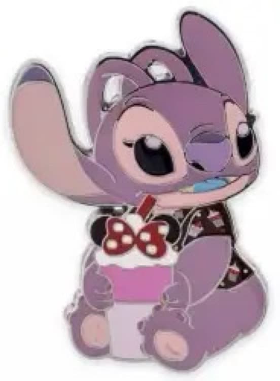 Angel with Milkshake - Stitch Attacks Snacks front