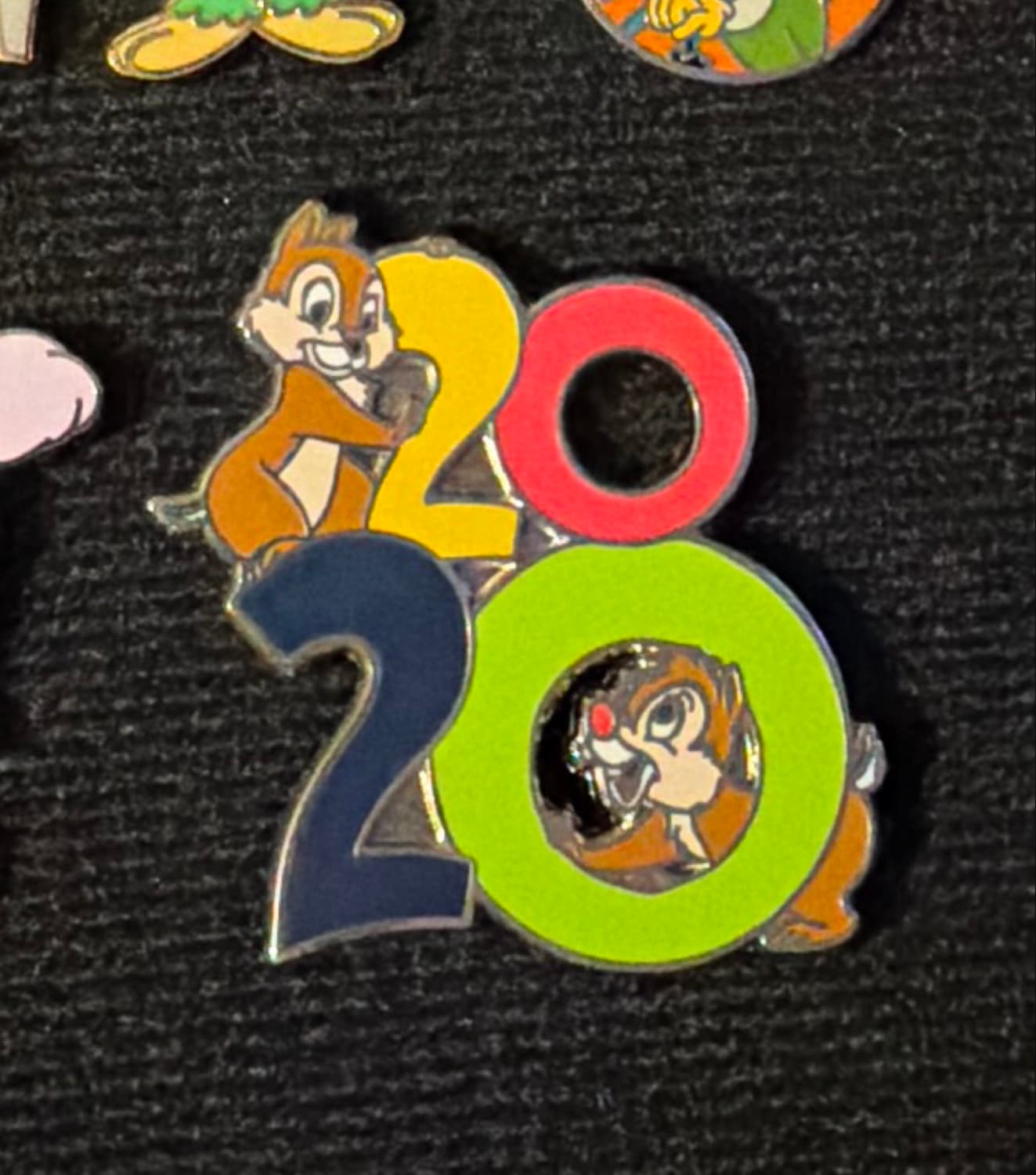 Chip & Dale 2020 Dated Year Pin