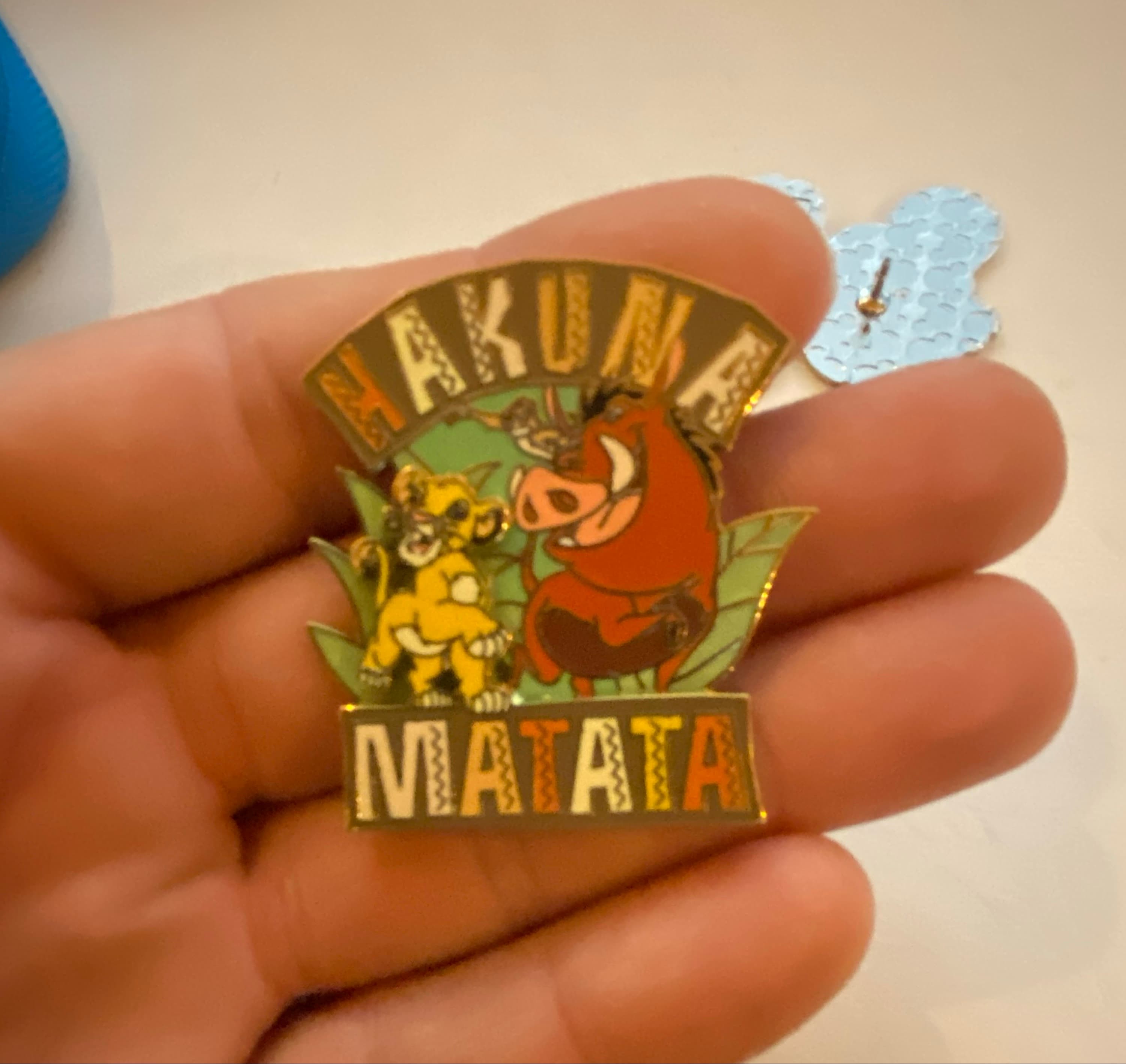Simba Cub and Pumbaa Hakuna Matatau front