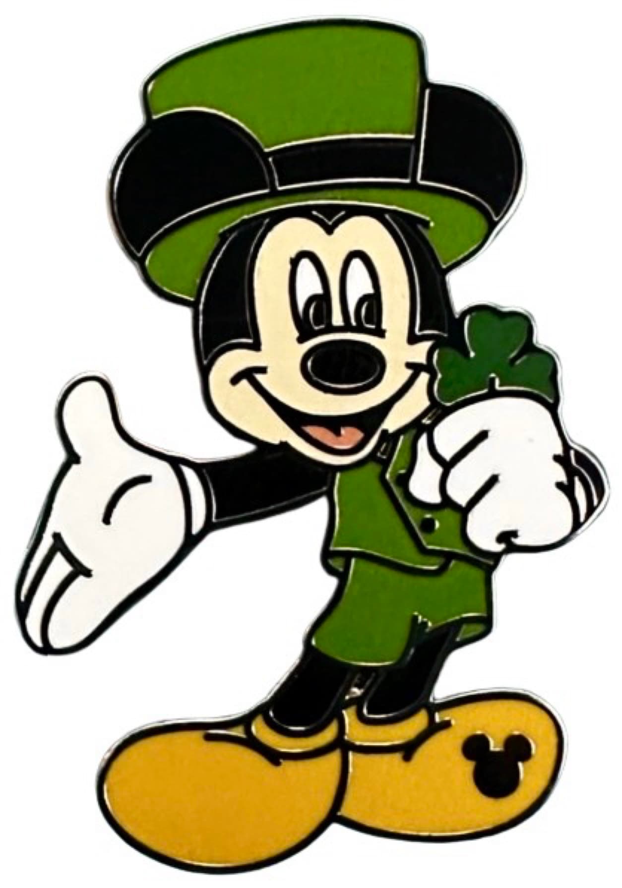 St. Patrick's Day Mickey front