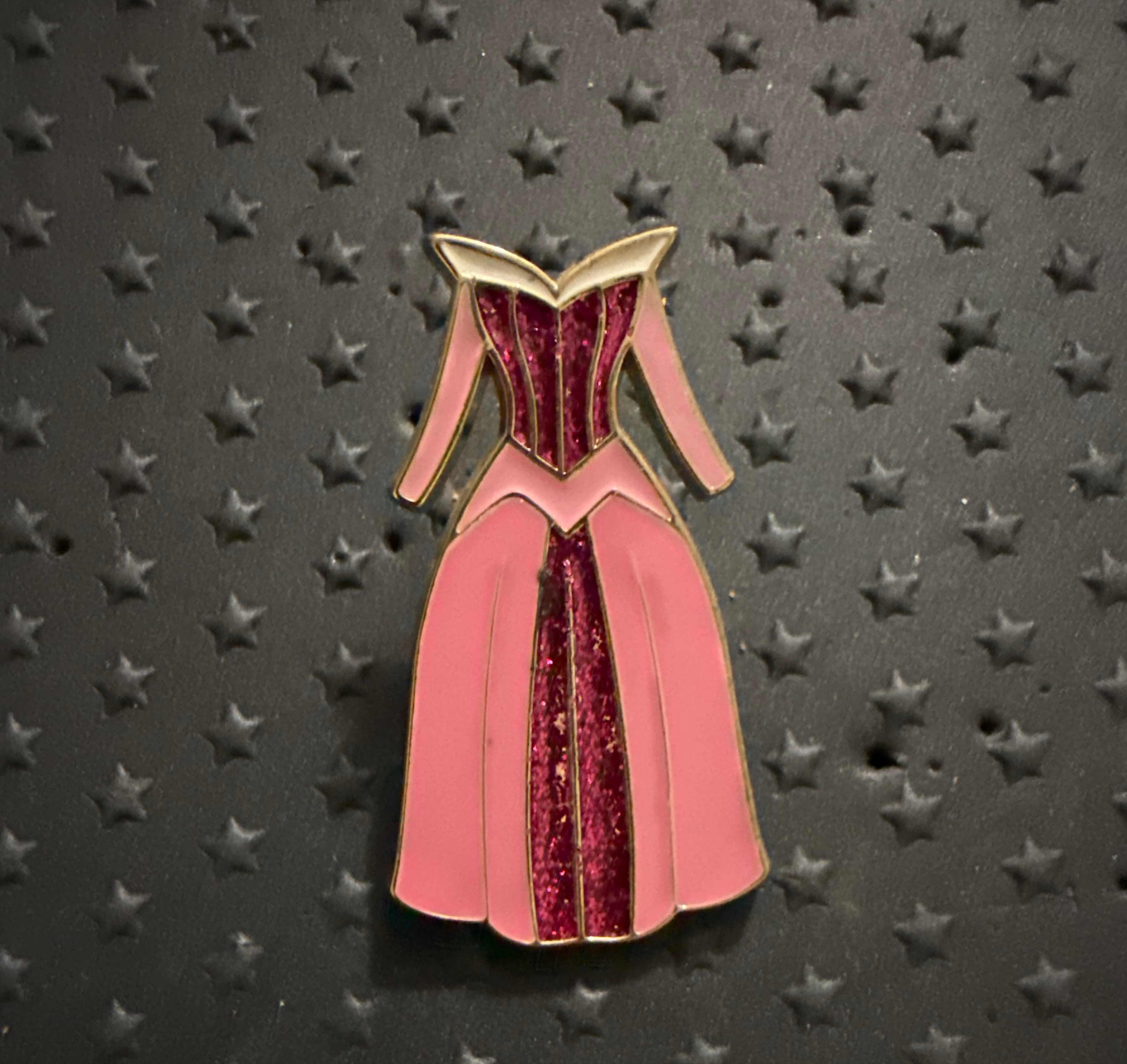 Princess Aurora Pink Glitter Dress front