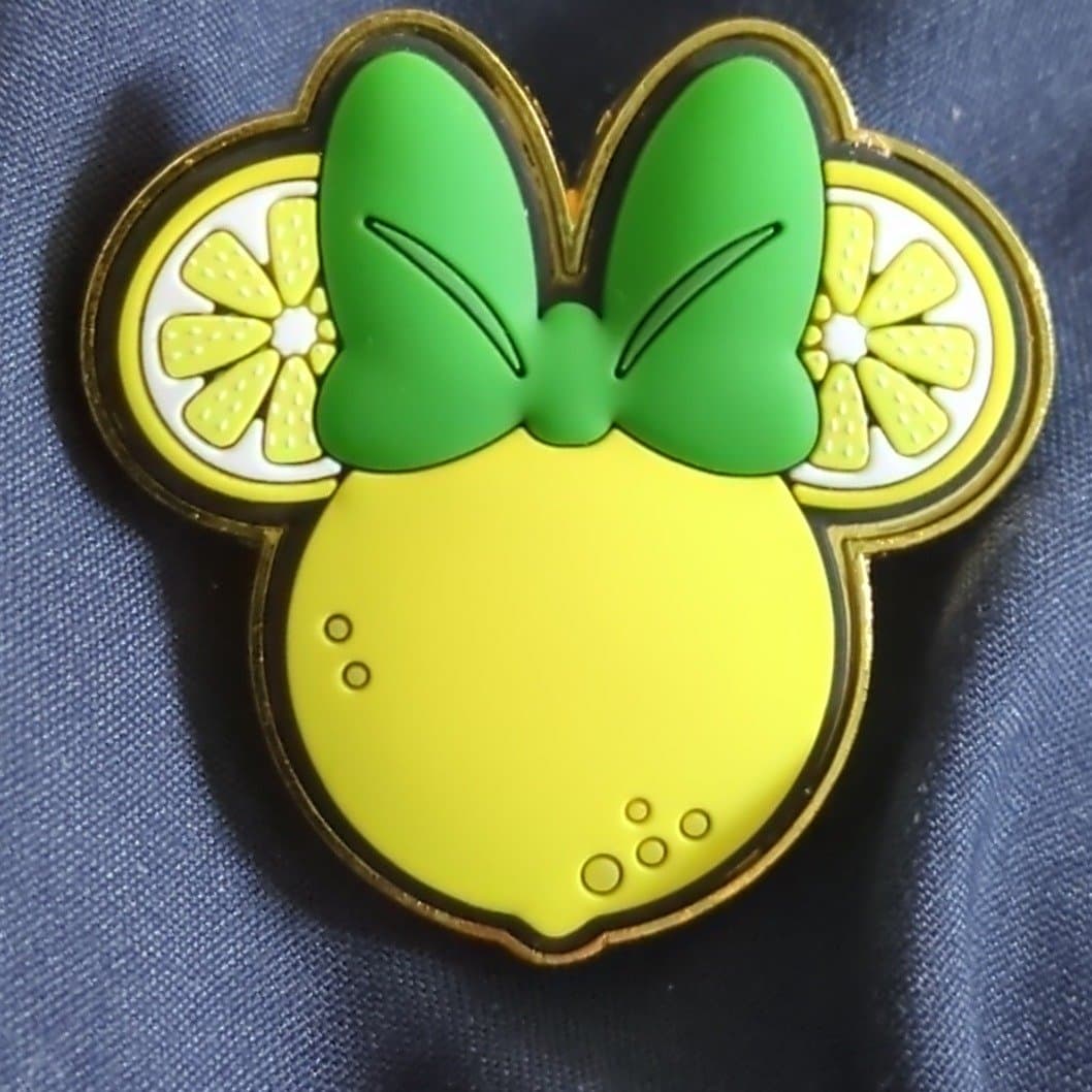Minnie Mouse Fruit Silhouettes lemon