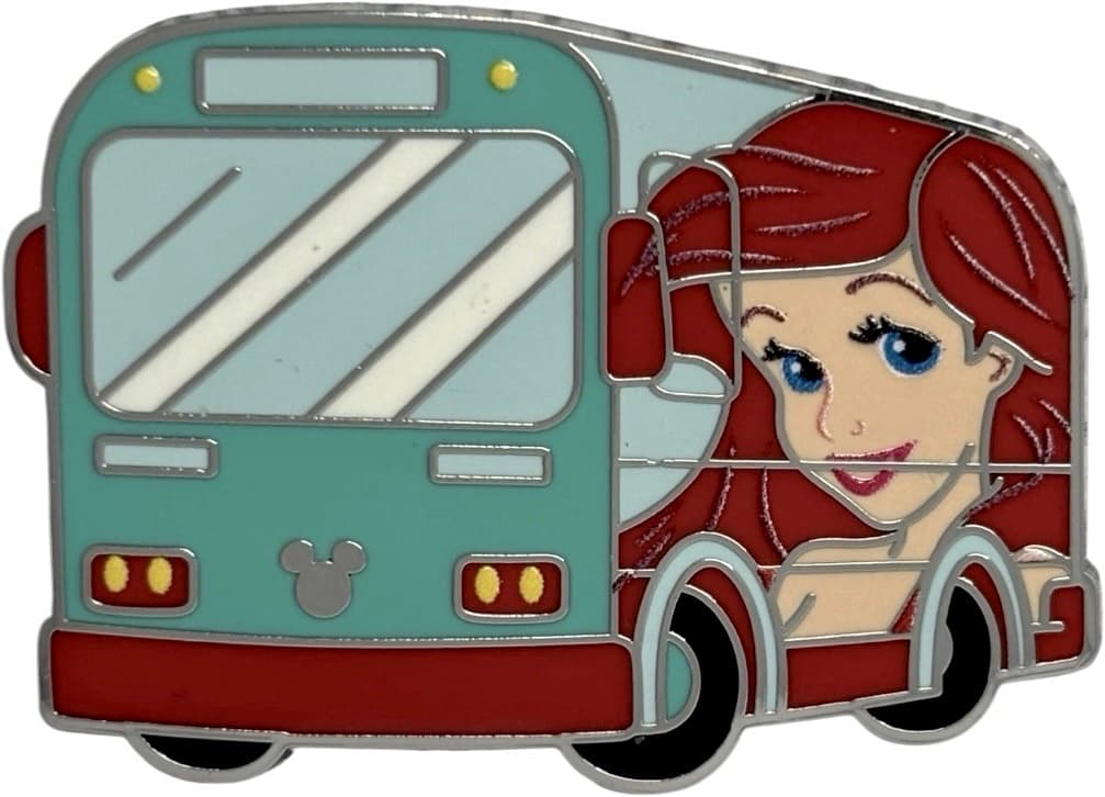Ariel Disney Bus