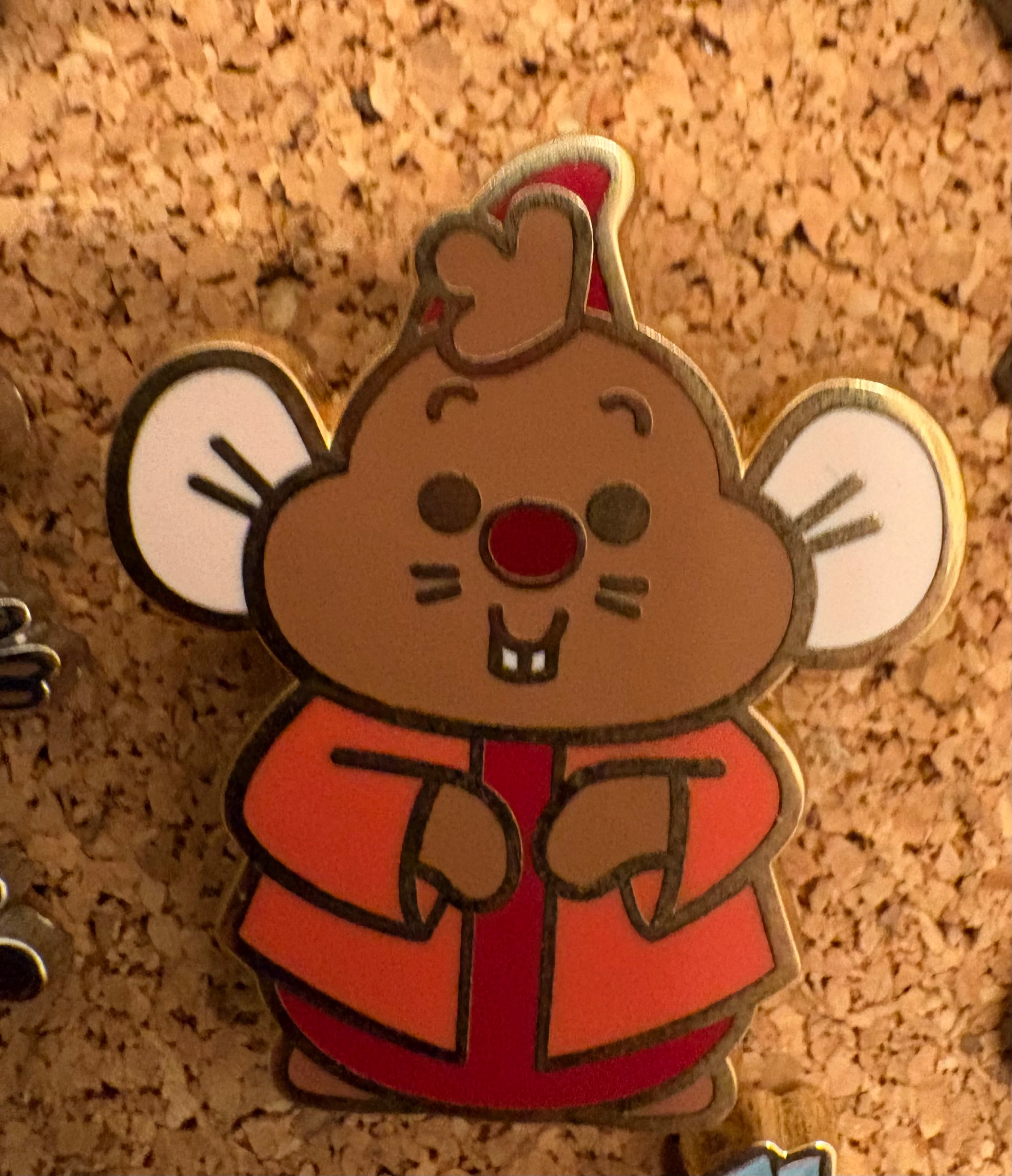 Cinderella Duos Jaq Mouse Pin
