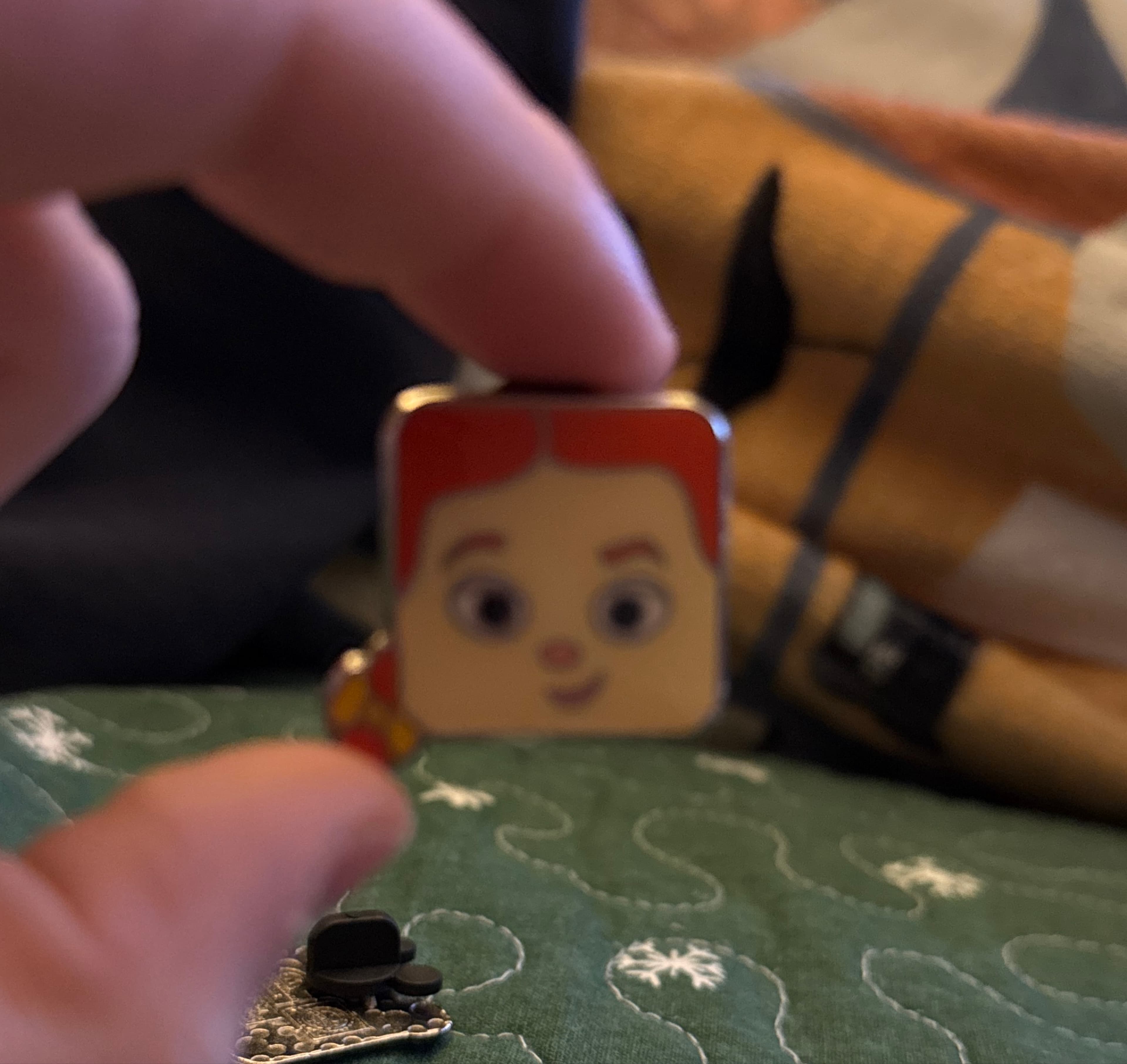 Jessie Square Face - Toy Story Land Mystery Pin Collection - Shanghai Disney Resort front