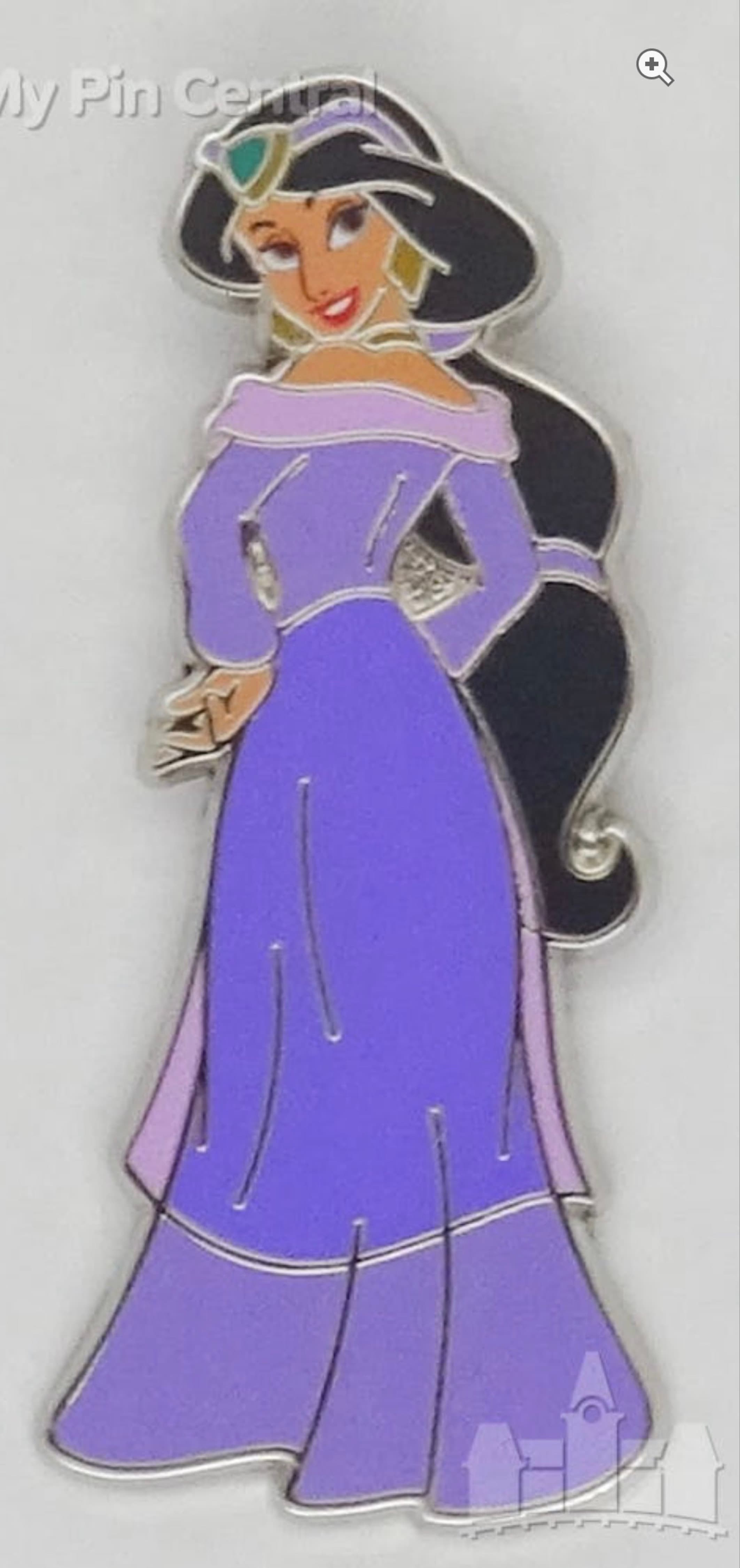 Jasmine in Purple Dress front