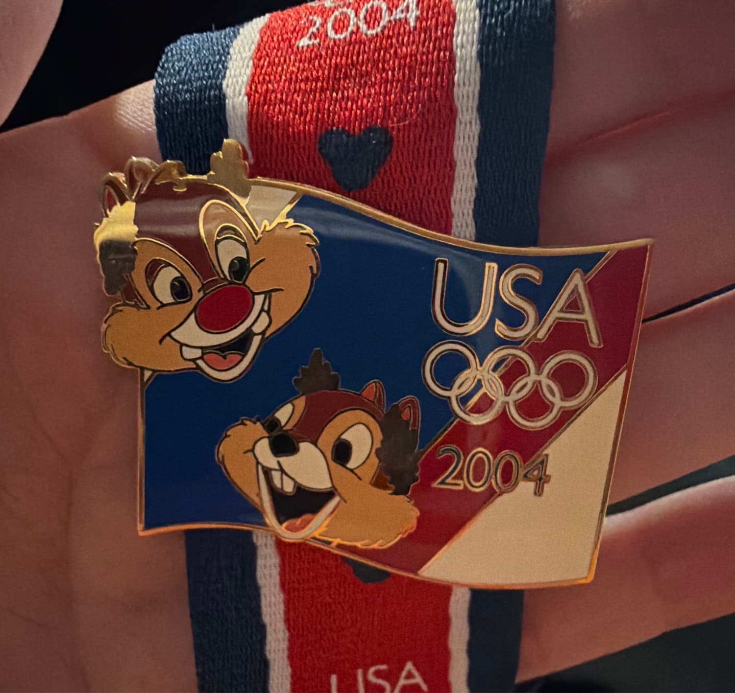 2004 Olympics USA Starter Lanyard Set