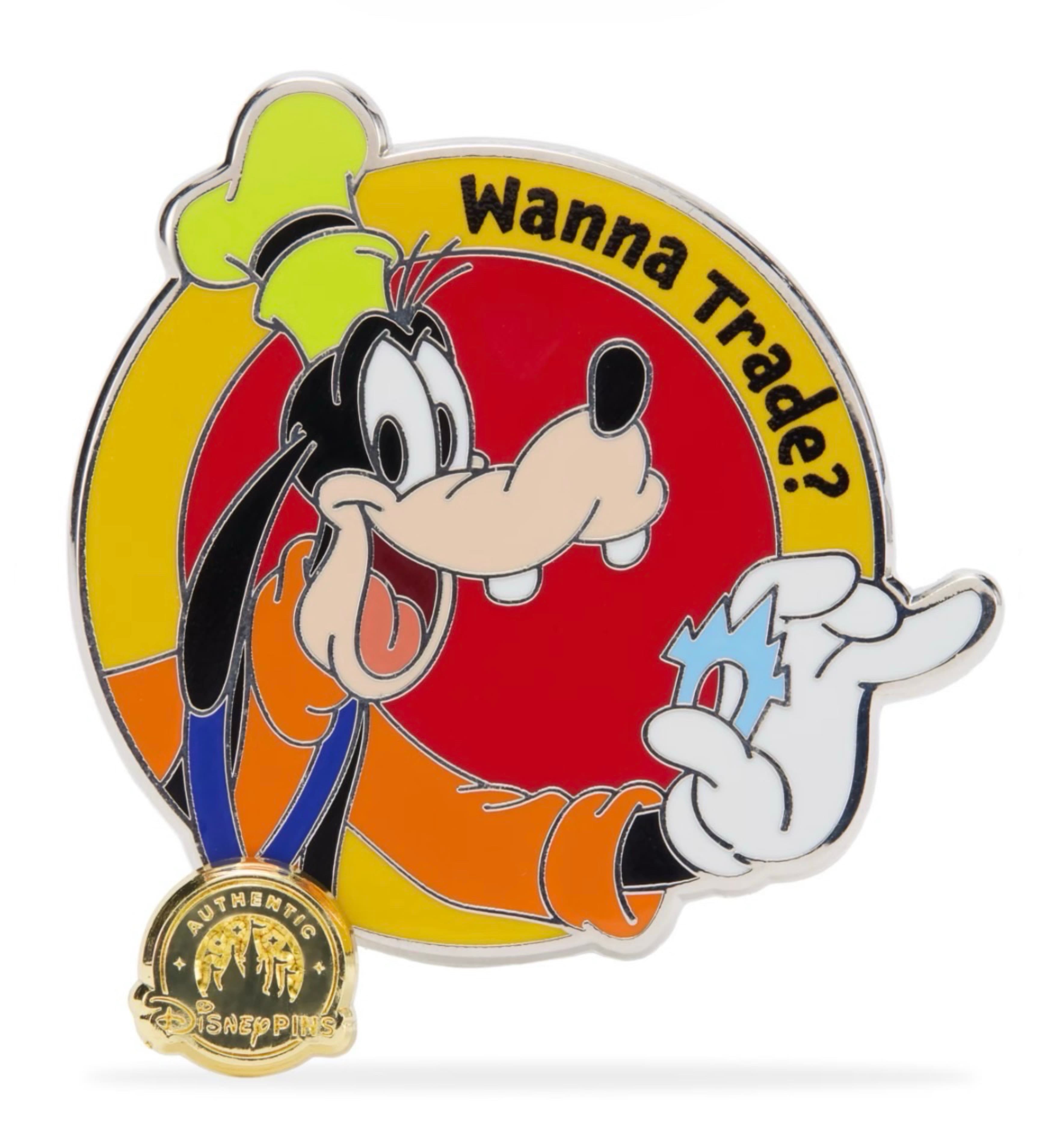 Goofy Wanna Trade? Pin Trading front