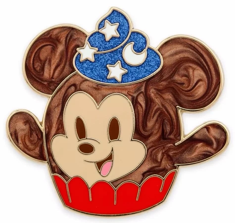 Sorcerer Mickey Mouse Chocolate Mousse Cupcake