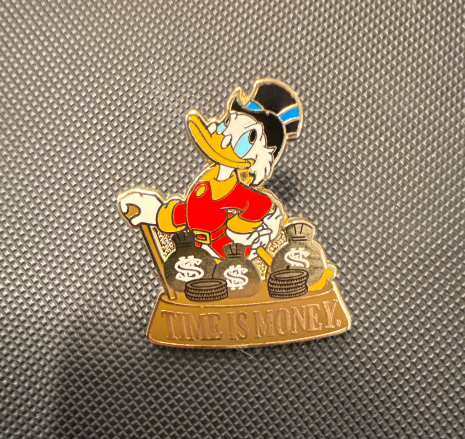 Scrooge McDuck - Time Is Money Pin